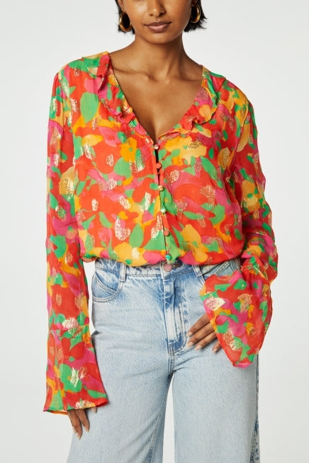 Rosa Blouse Fabienne chapot - second hand