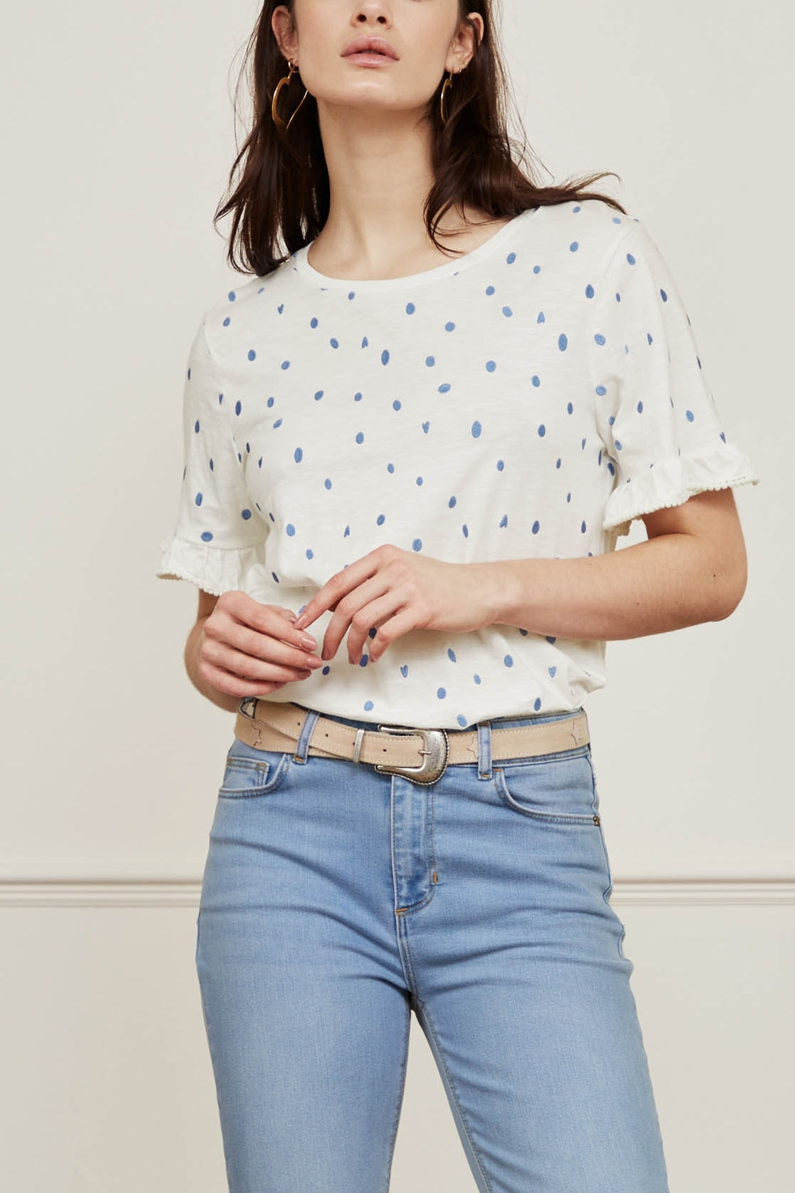 Leo Dot T-Shirt Fabienne chapot - second hand