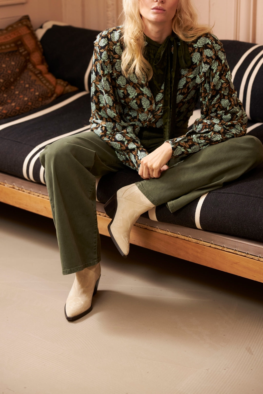 Eva wide leg trousers Fabienne chapot - second hand