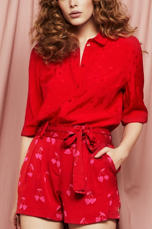 Gina Heart Blouse Fabienne chapot - second hand