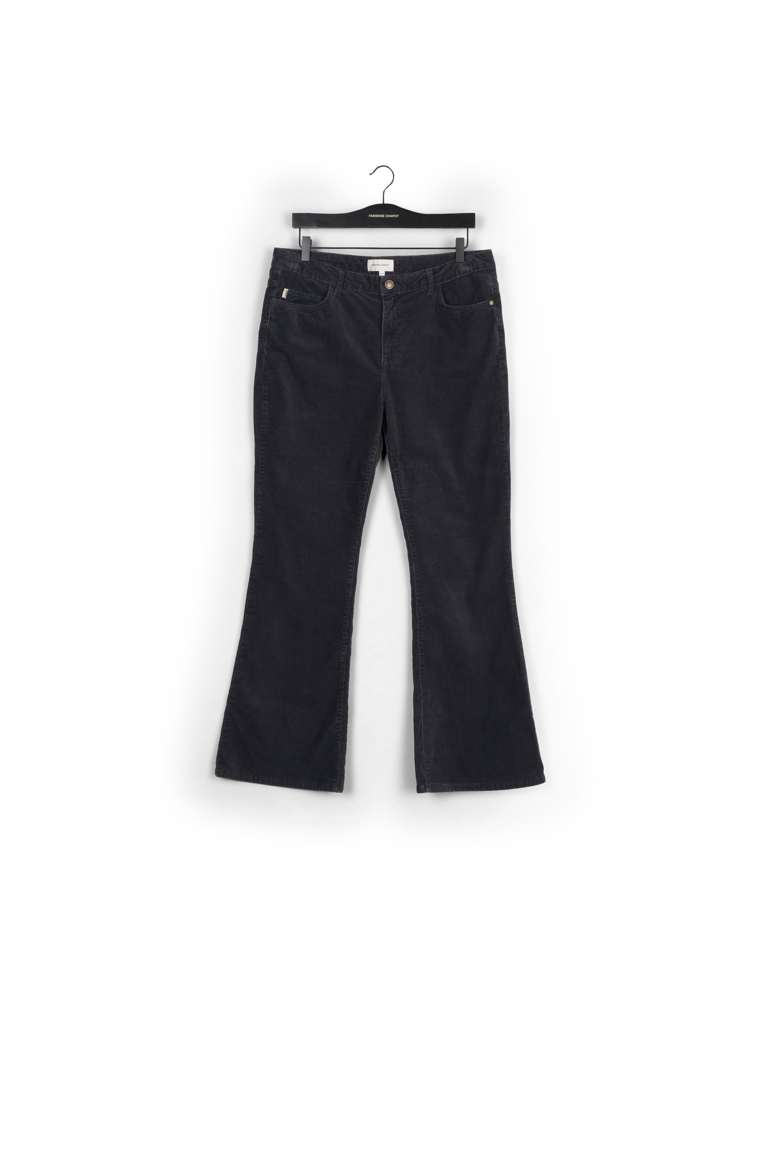 Eva Corduroy Flare Trousers Fabienne chapot - second hand