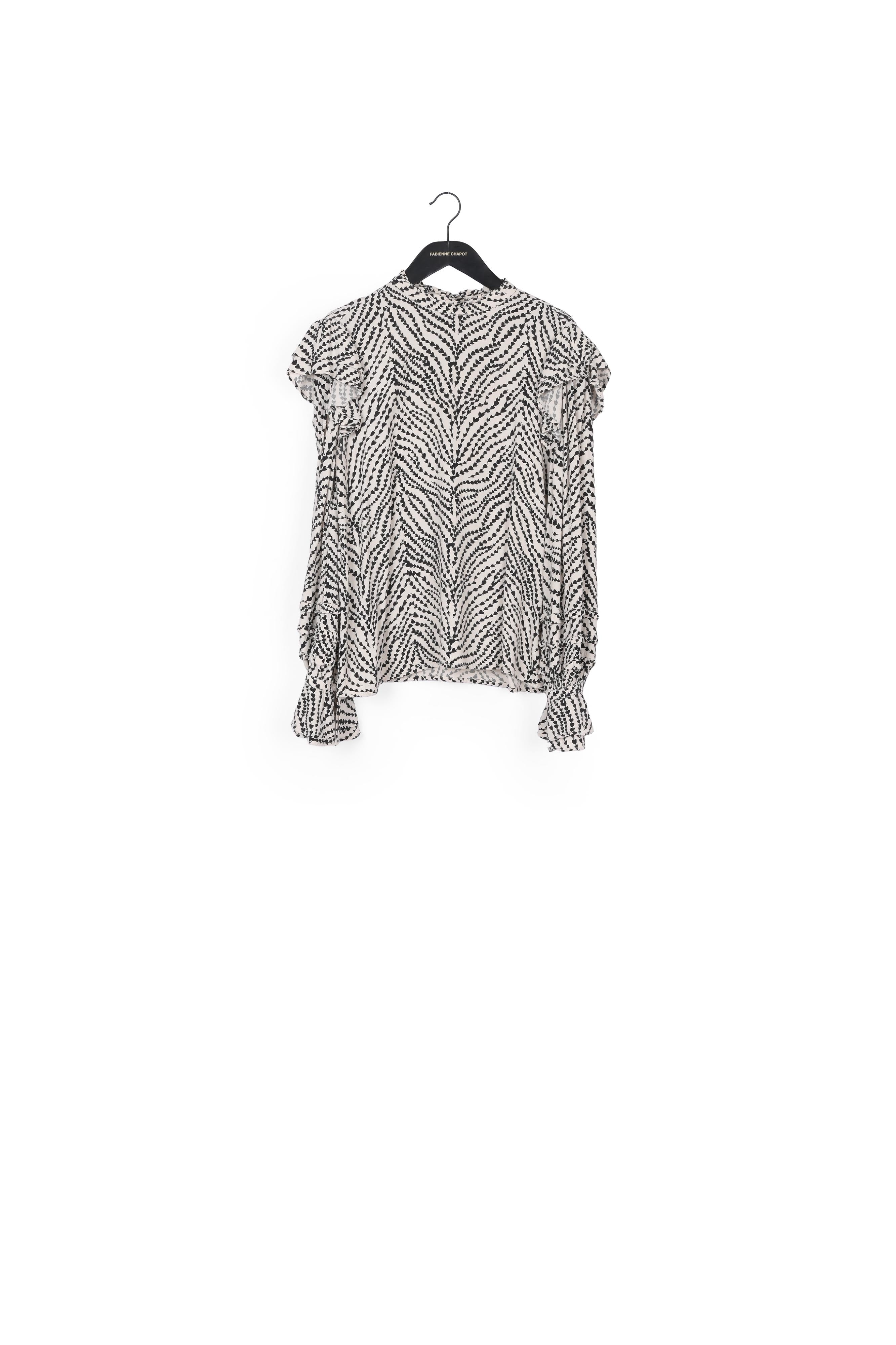 Leo Frill Top Fabienne chapot - second hand