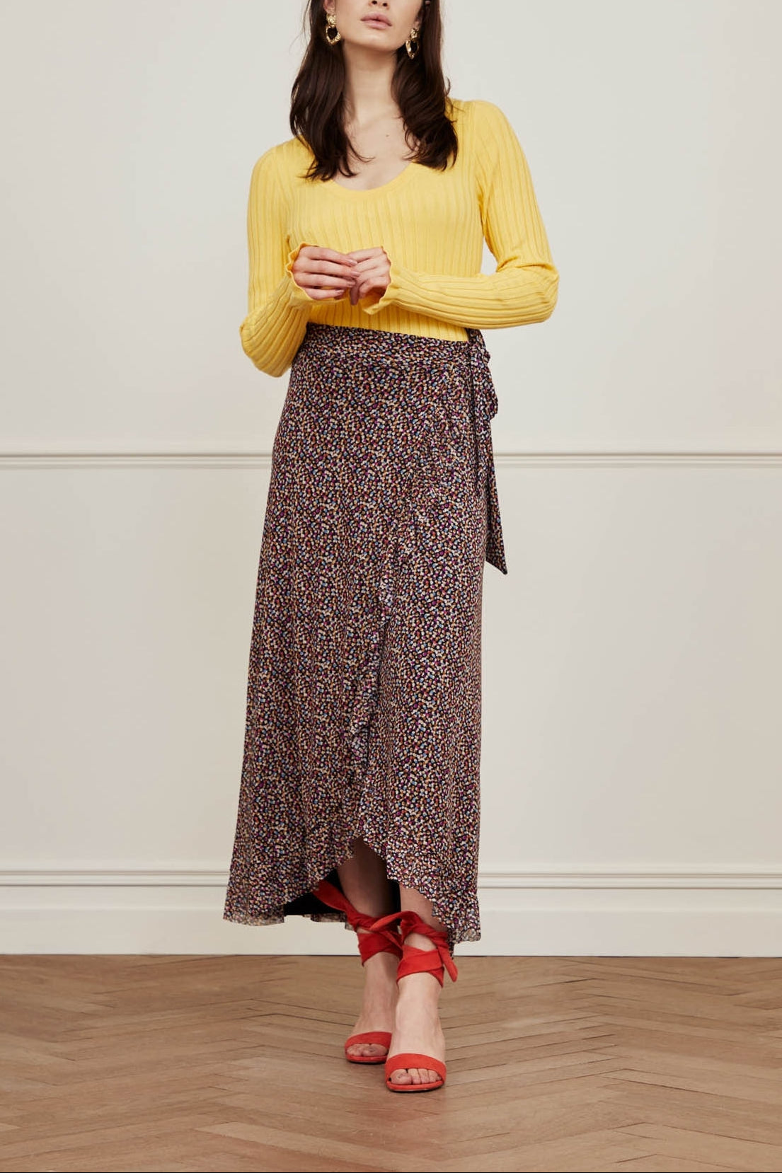 Bobo Frill Skirt Fabienne chapot - second hand