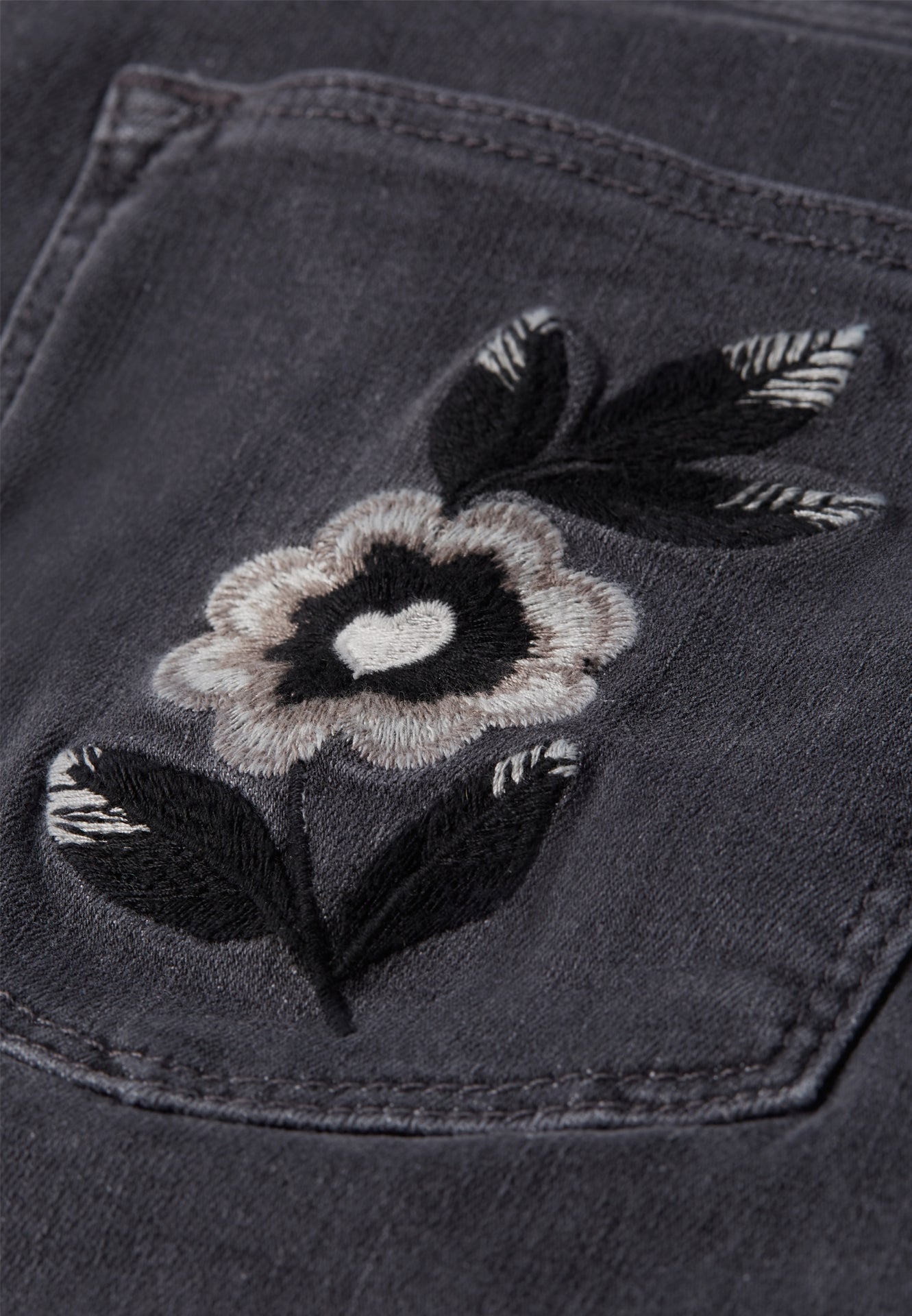 Eva Denim Slim Embro Pocket Trousers Fabienne chapot - second hand