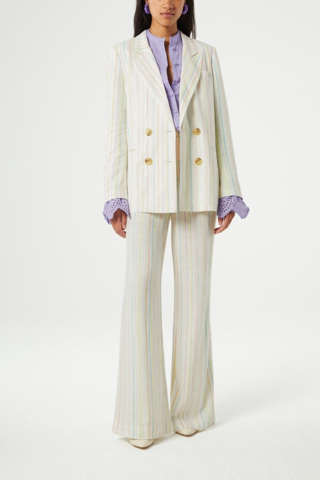 Roger Striped Blazer Fabienne chapot - second hand