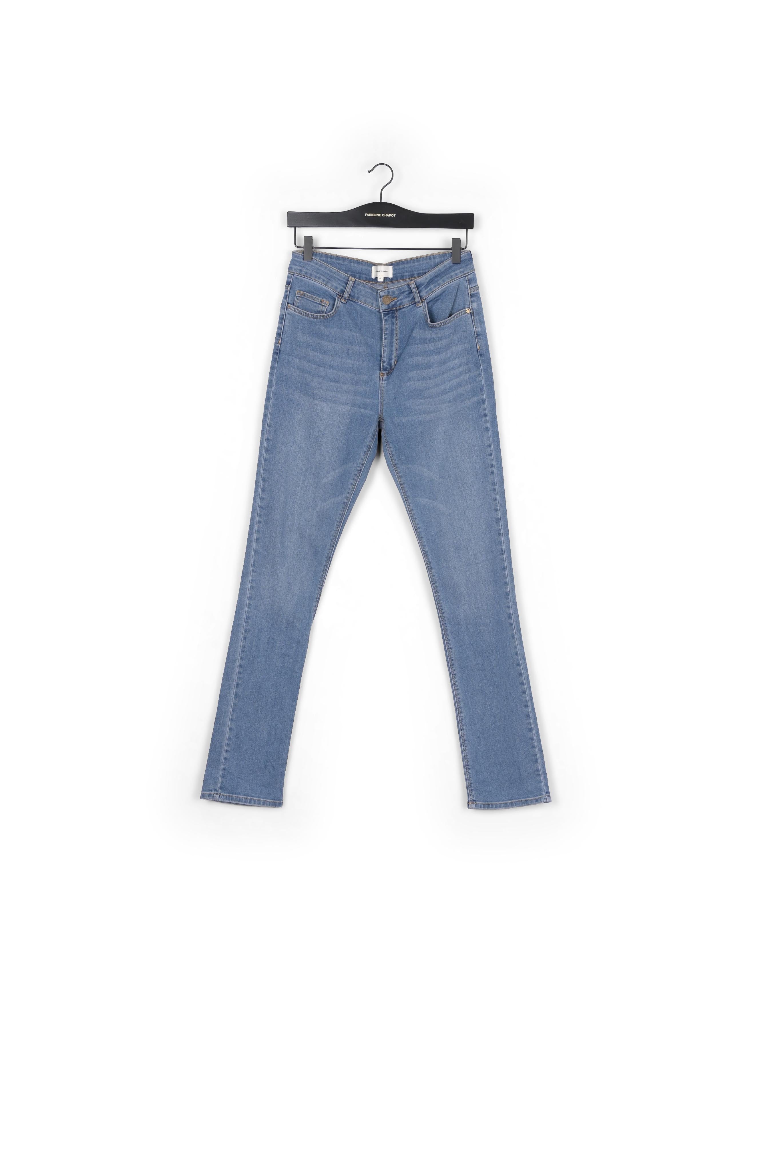 Eva Denim Slim Trousers Fabienne chapot - second hand
