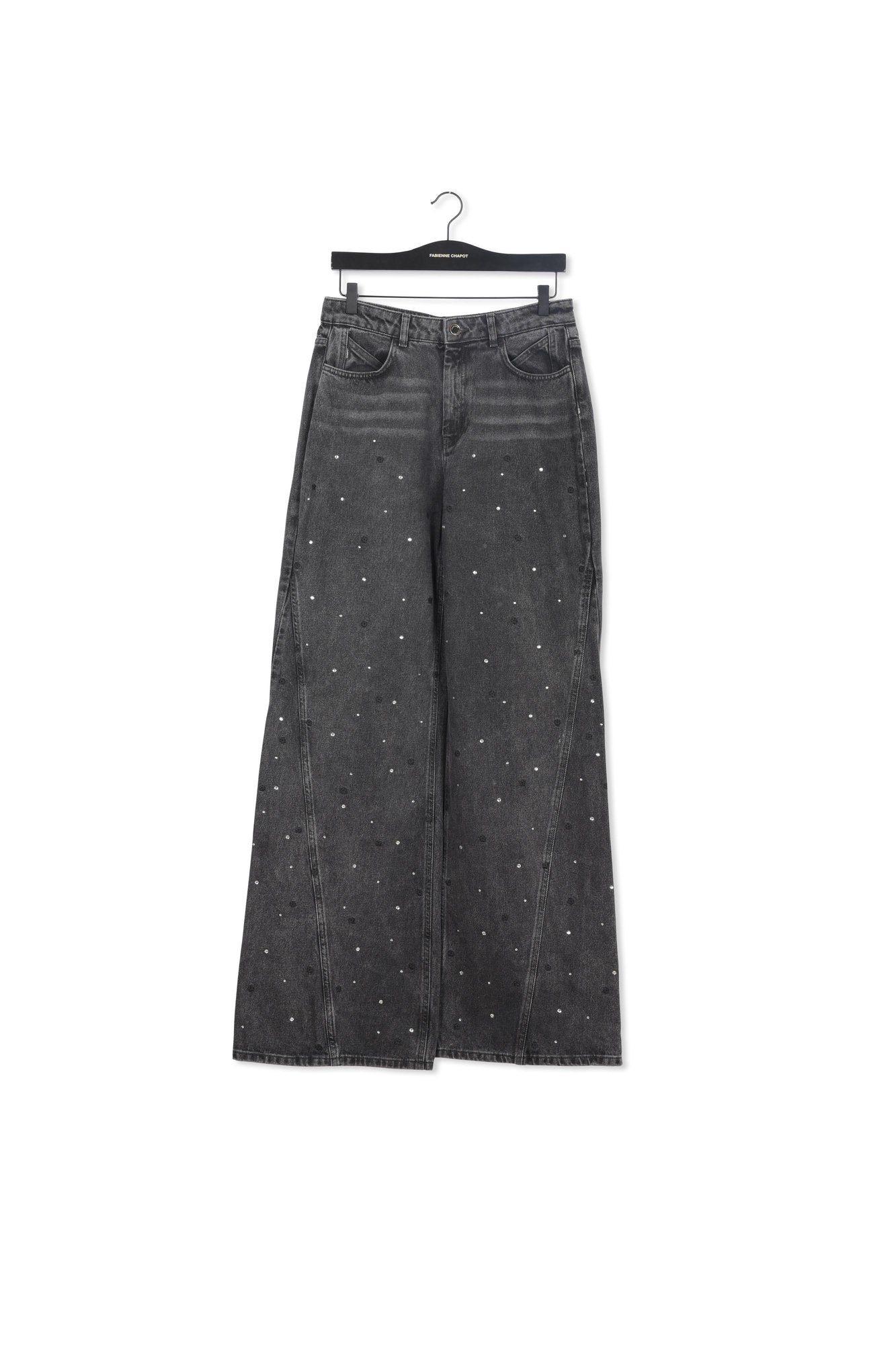 Bonnie Wide Leg - Rhinestone Fabienne chapot - second hand