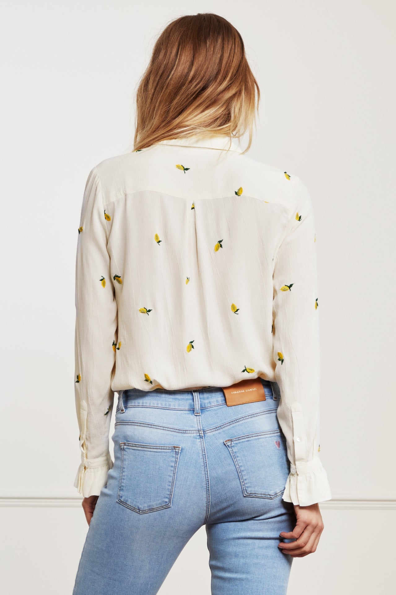 Lily Frill Embro Blouse Fabienne chapot - second hand