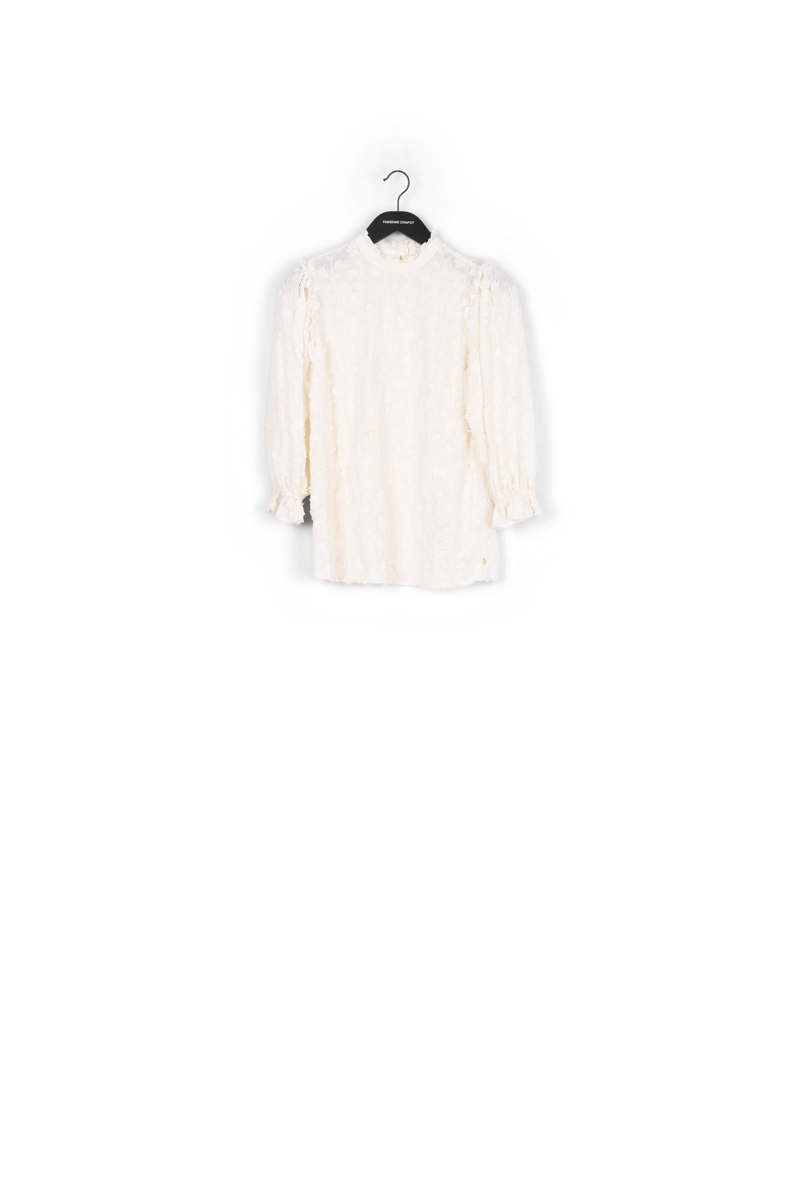 Fien Broderie Top Fabienne chapot - second hand