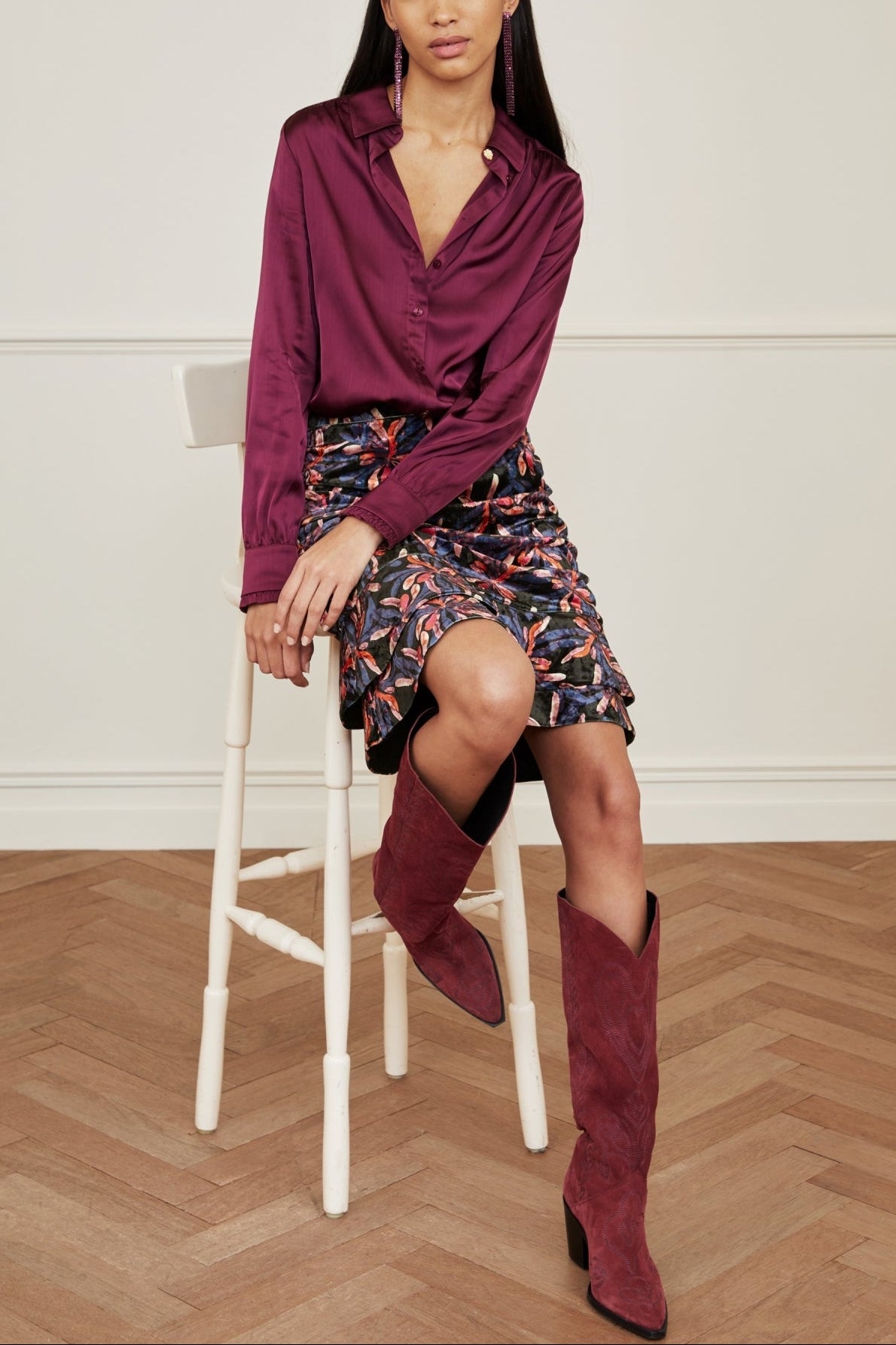 Luca Blouse Fabienne chapot - second hand