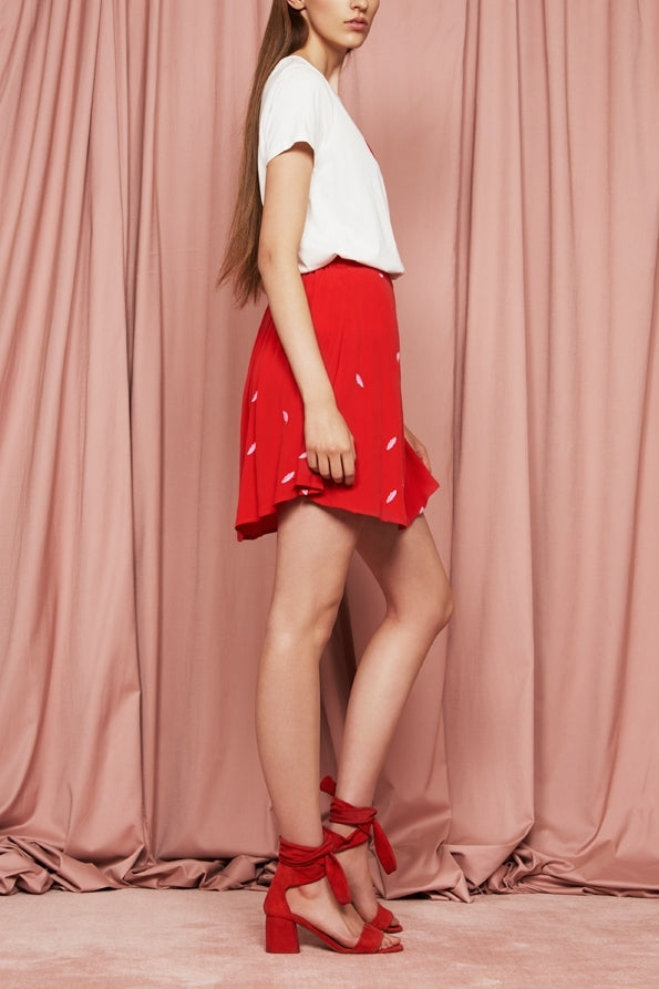 Eyeland Embroidery Skirt Fabienne chapot - second hand