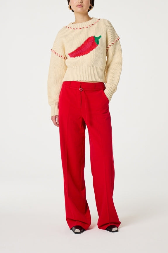 Nelsan Trousers Fabienne chapot - second hand
