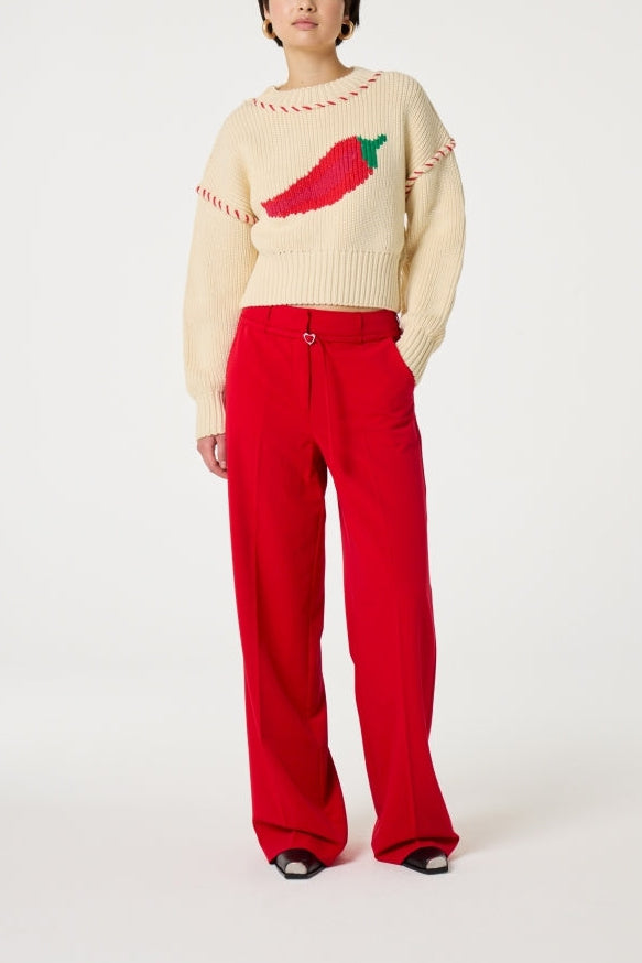 Nelsan Trousers Fabienne chapot - second hand