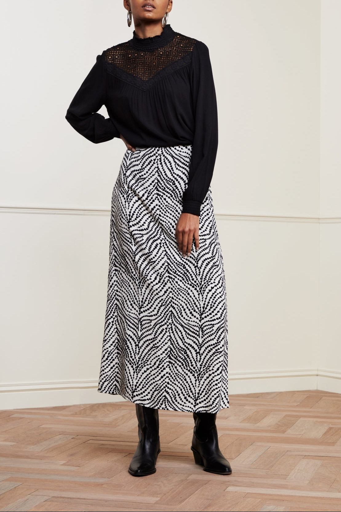 Laurie Skirt Fabienne chapot - second hand