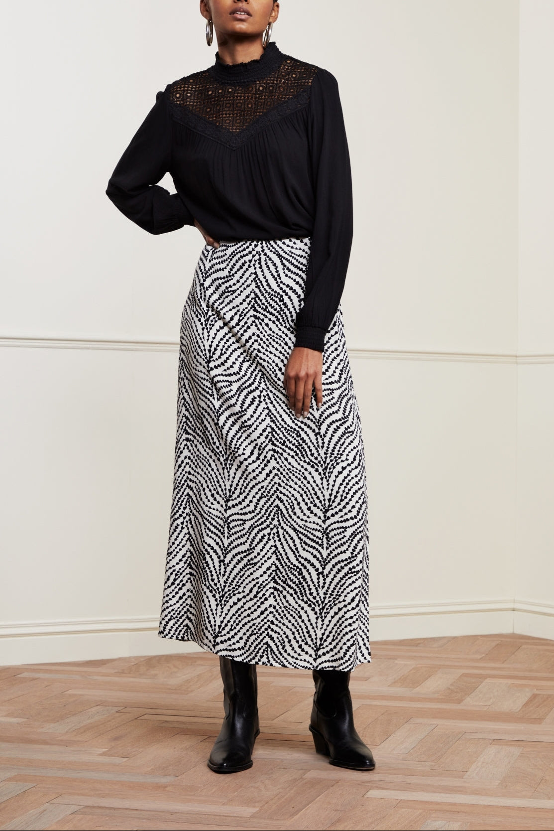 Laurie Skirt Fabienne chapot - second hand