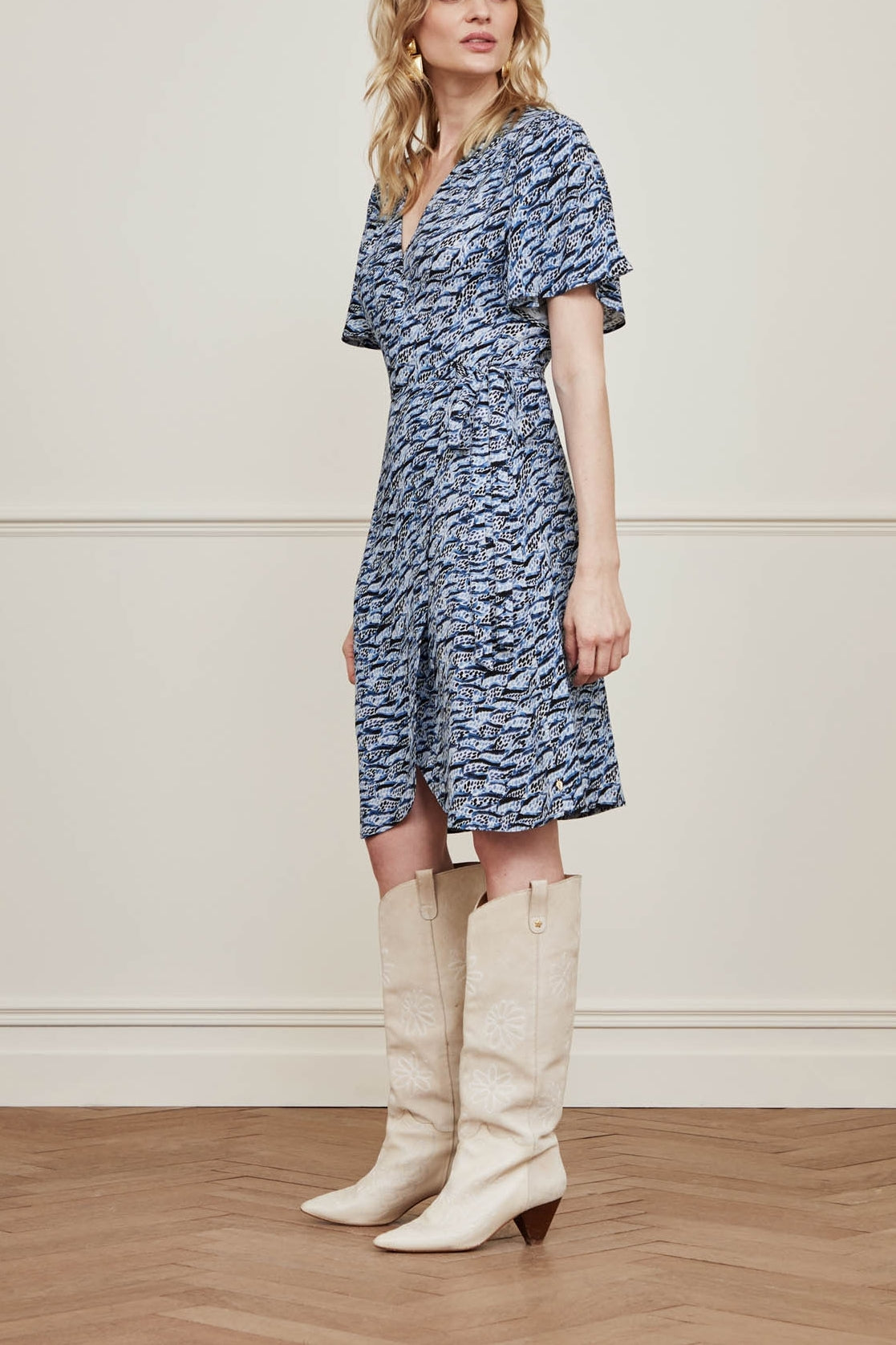 Archana Butterfly Short Dress Fabienne chapot - second hand