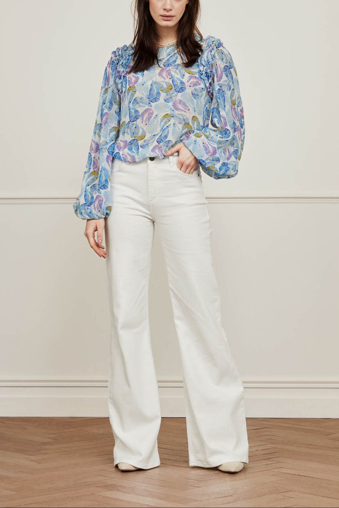 Azure Top Fabienne chapot - second hand