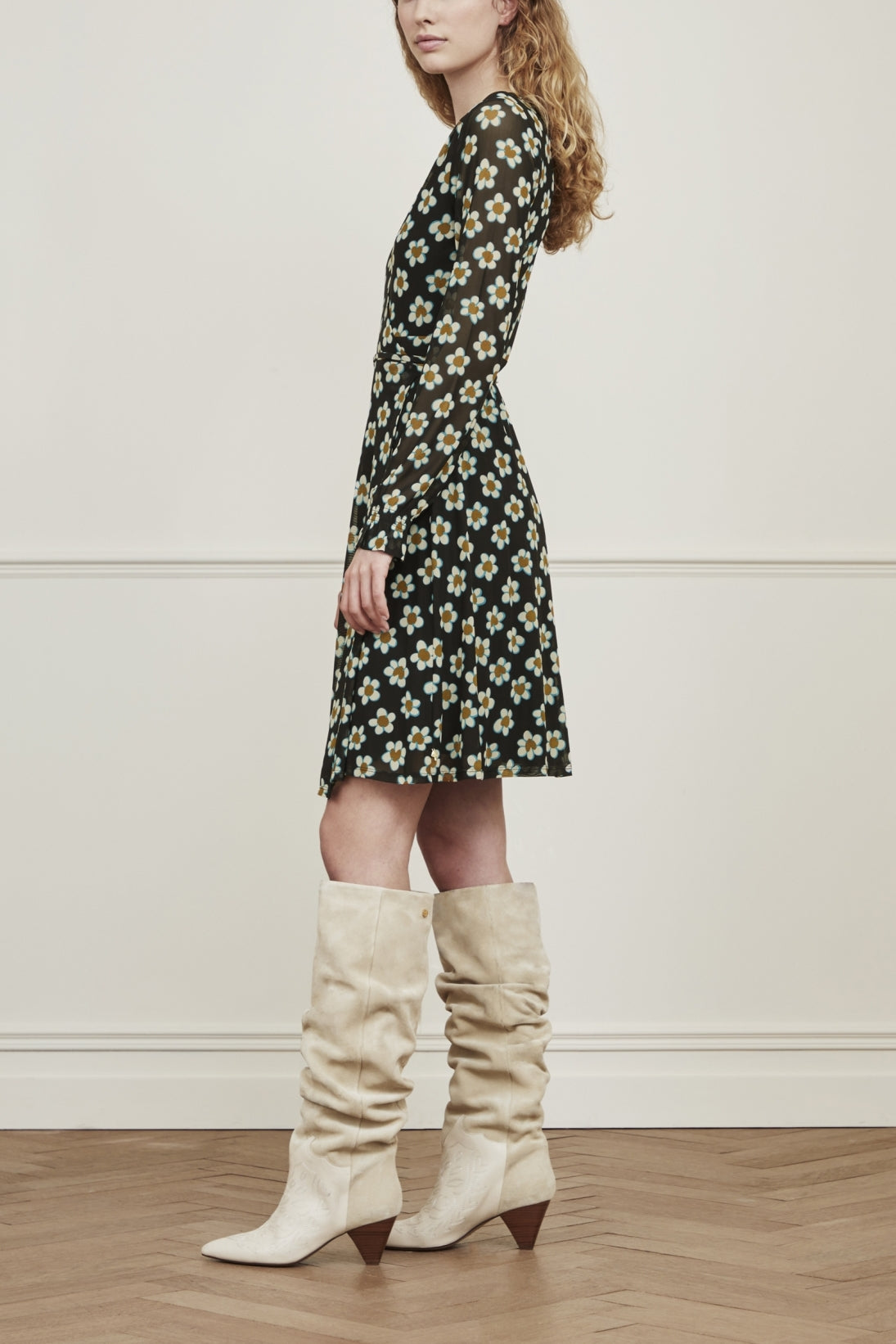 Natasja Mesh Short Dress Fabienne chapot - second hand