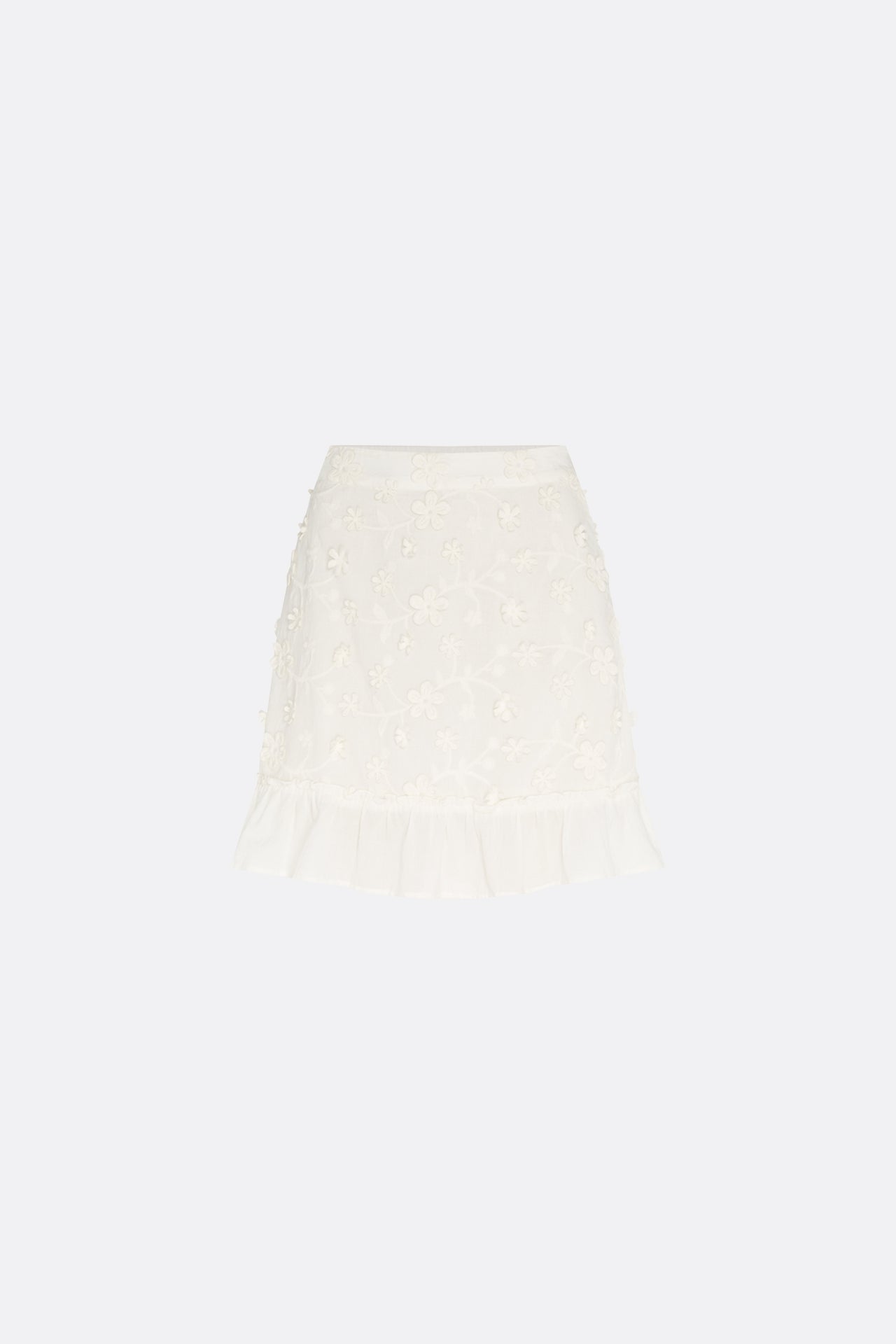 Flower Frill Skirt Fabienne chapot - second hand
