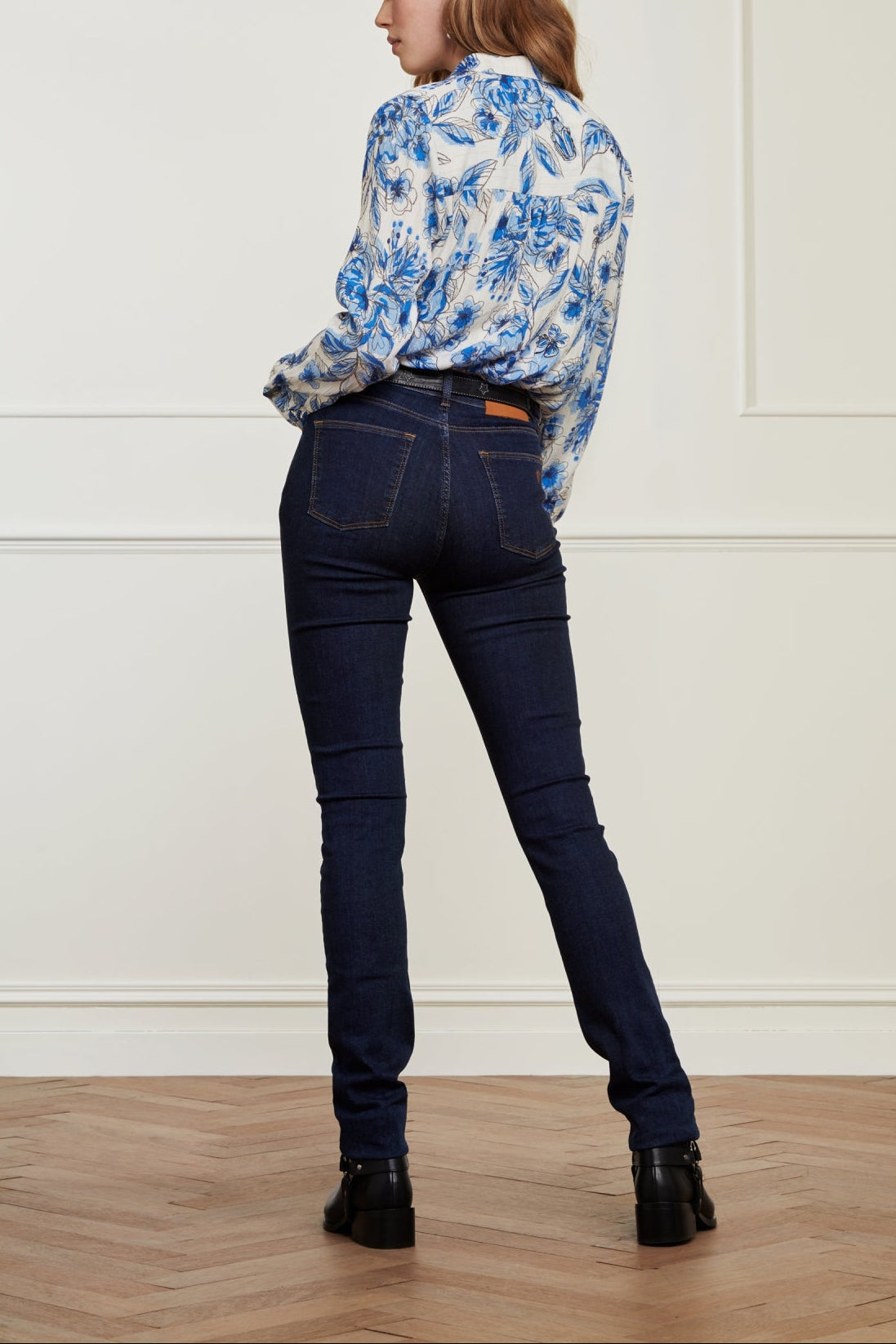 Eva Denim Slim Trousers Fabienne chapot - second hand