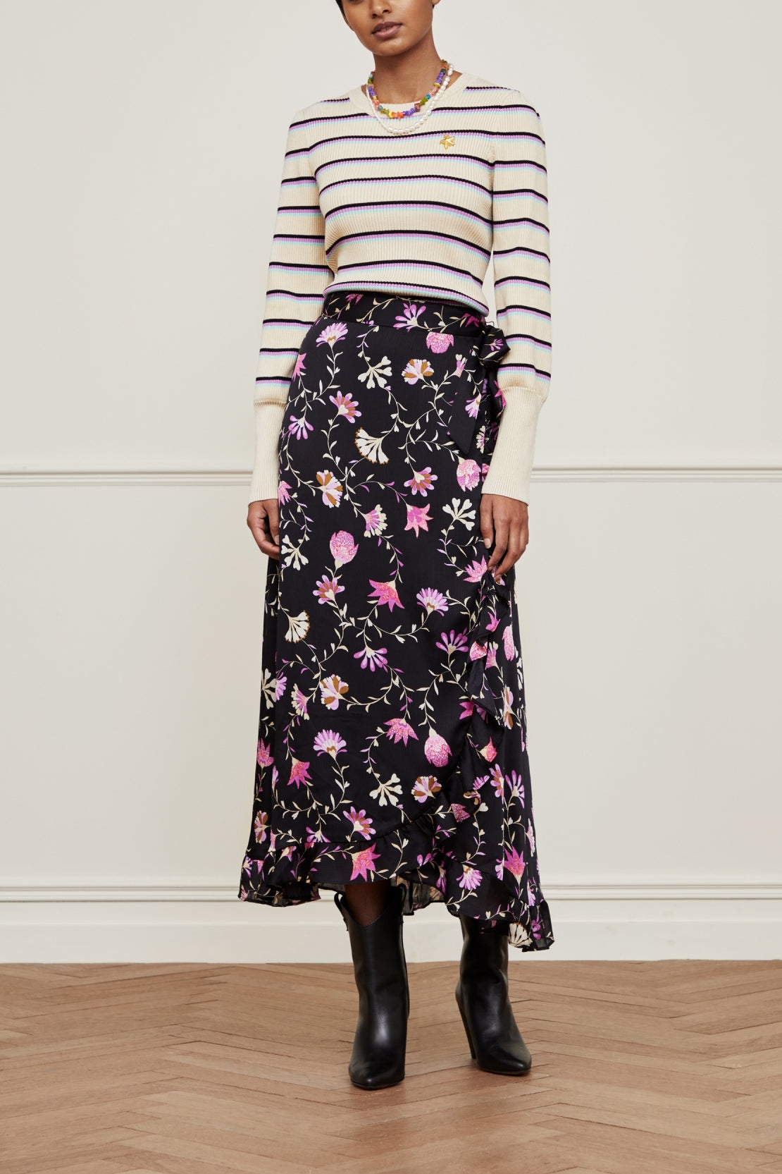 Sanne Puff Sleeve Pullover Fabienne chapot - second hand