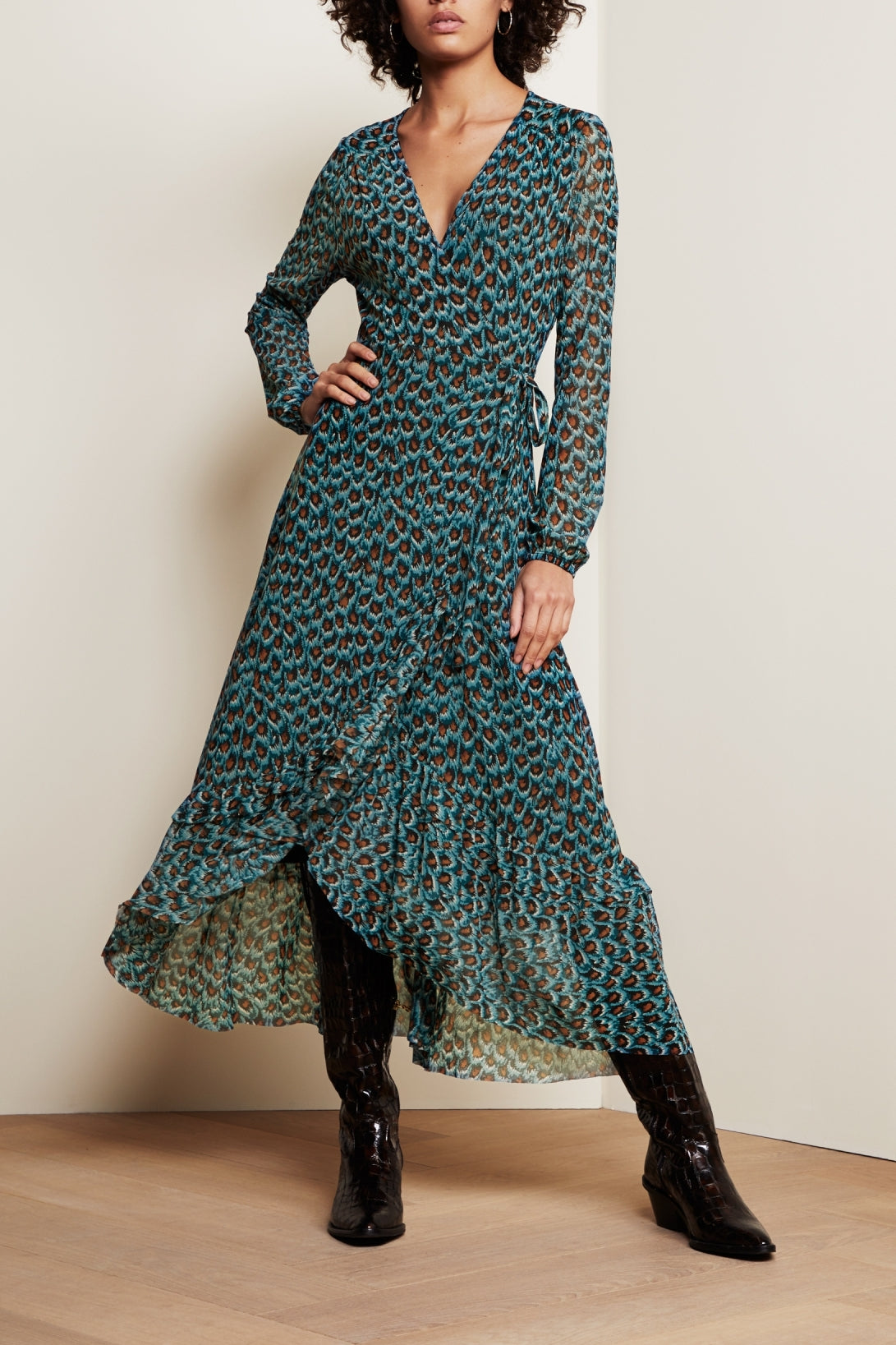 Natasja Frill Dress Fabienne chapot - second hand