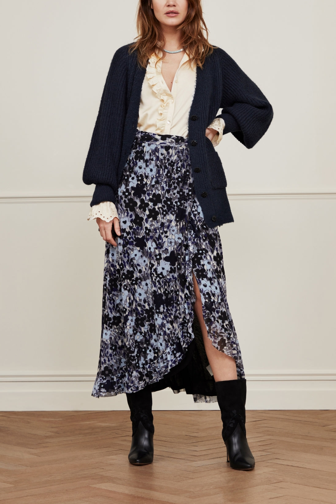 Starry Long Cardigan Fabienne chapot - second hand