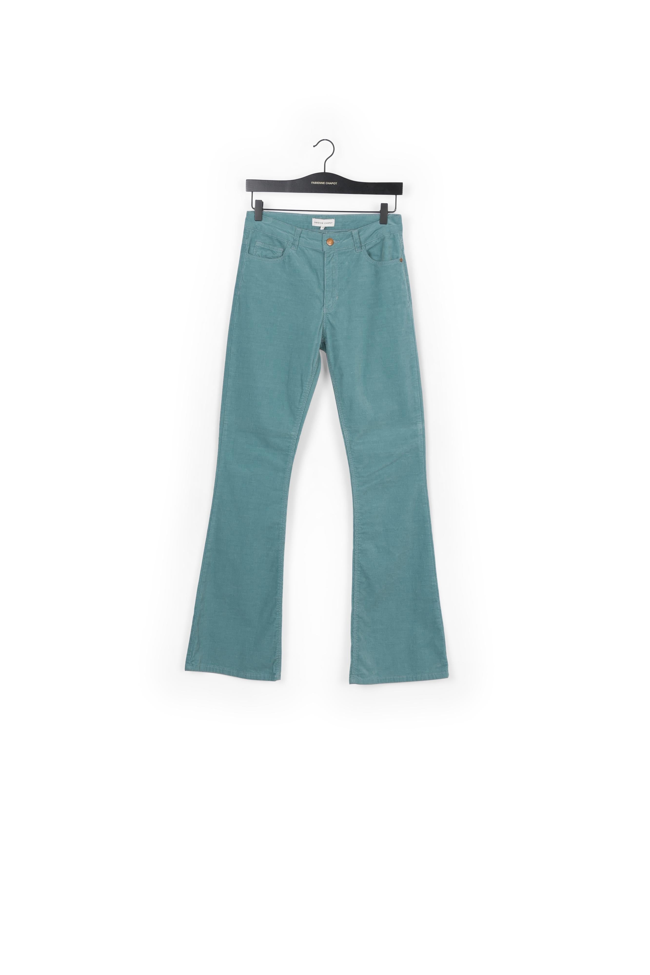 Eva Corduroy Flare Trousers Fabienne chapot - second hand