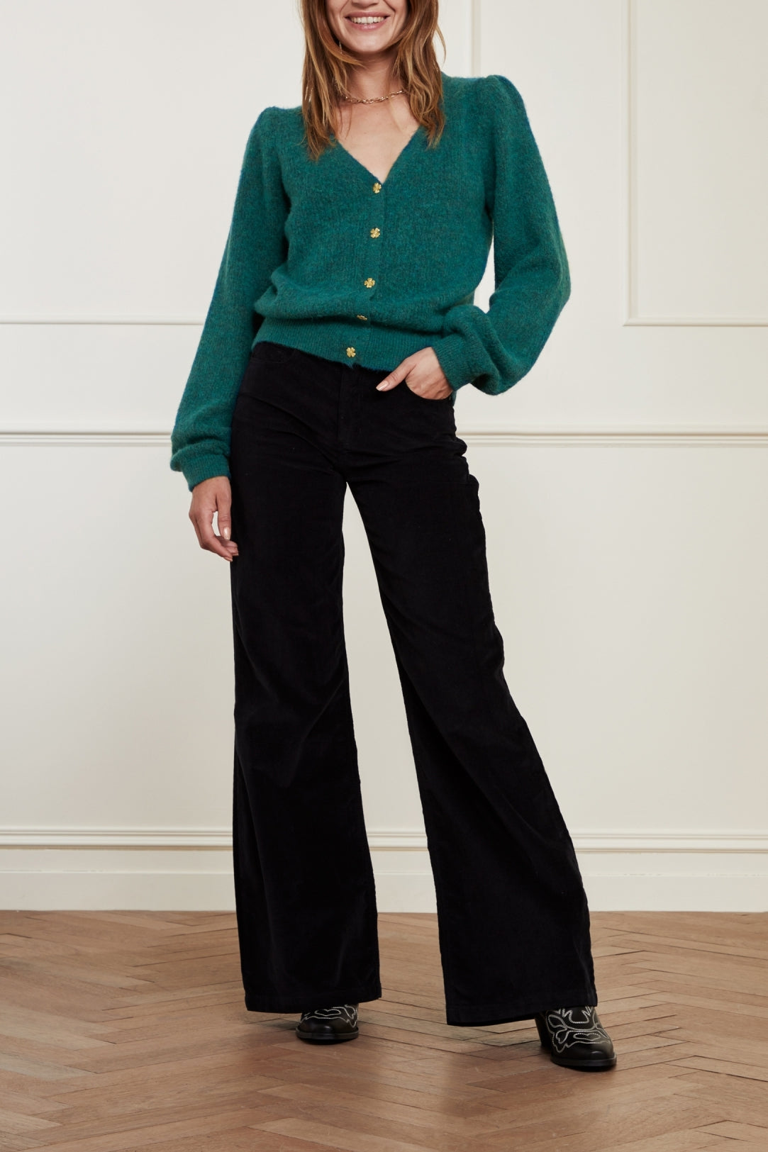 Sally Cardigan Long Sleeve Fabienne chapot - second hand