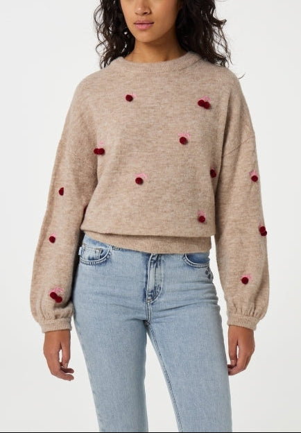 Linda Cherry Pullover Fabienne chapot - second hand