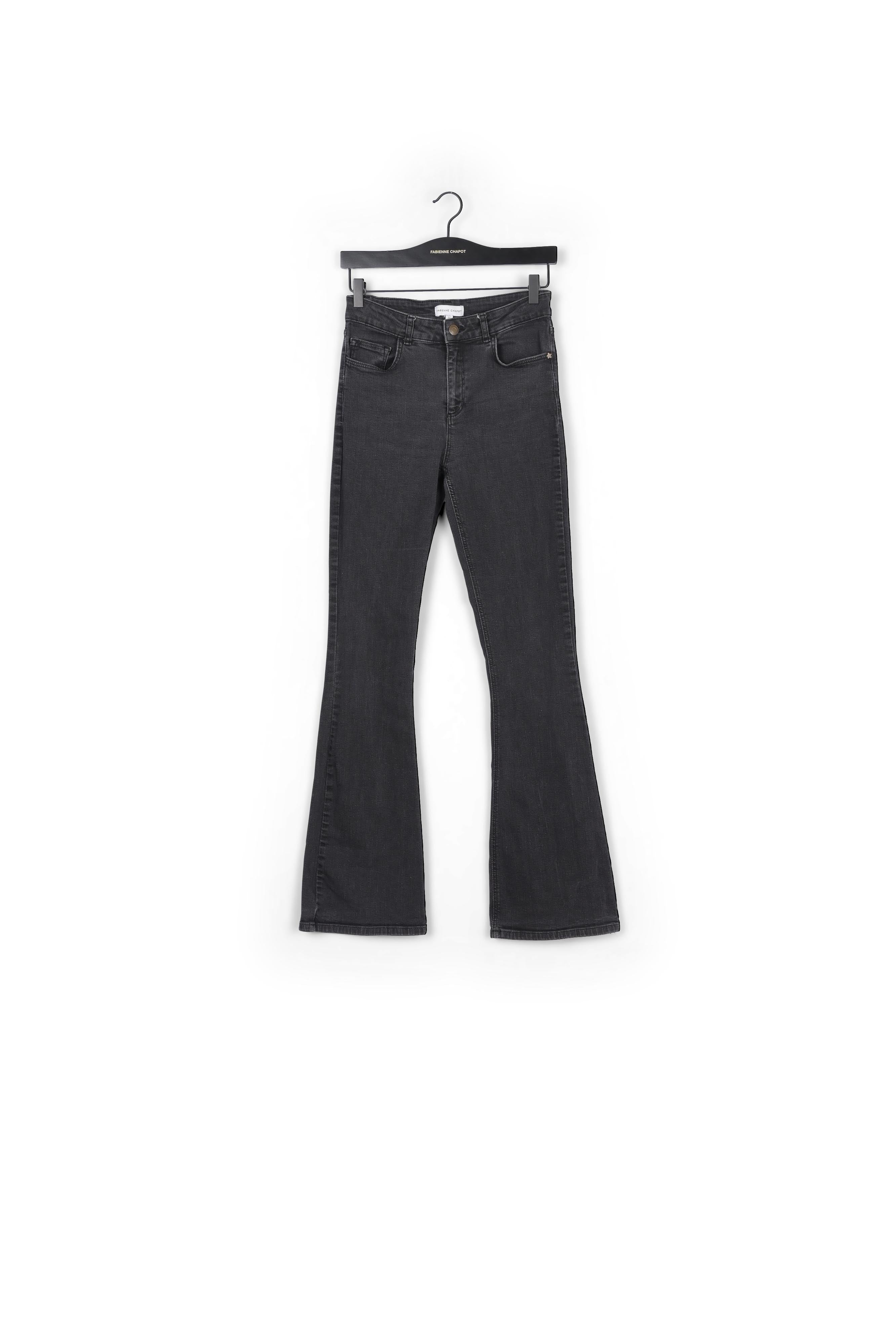 Eva Denim Flare Trousers Fabienne chapot - second hand