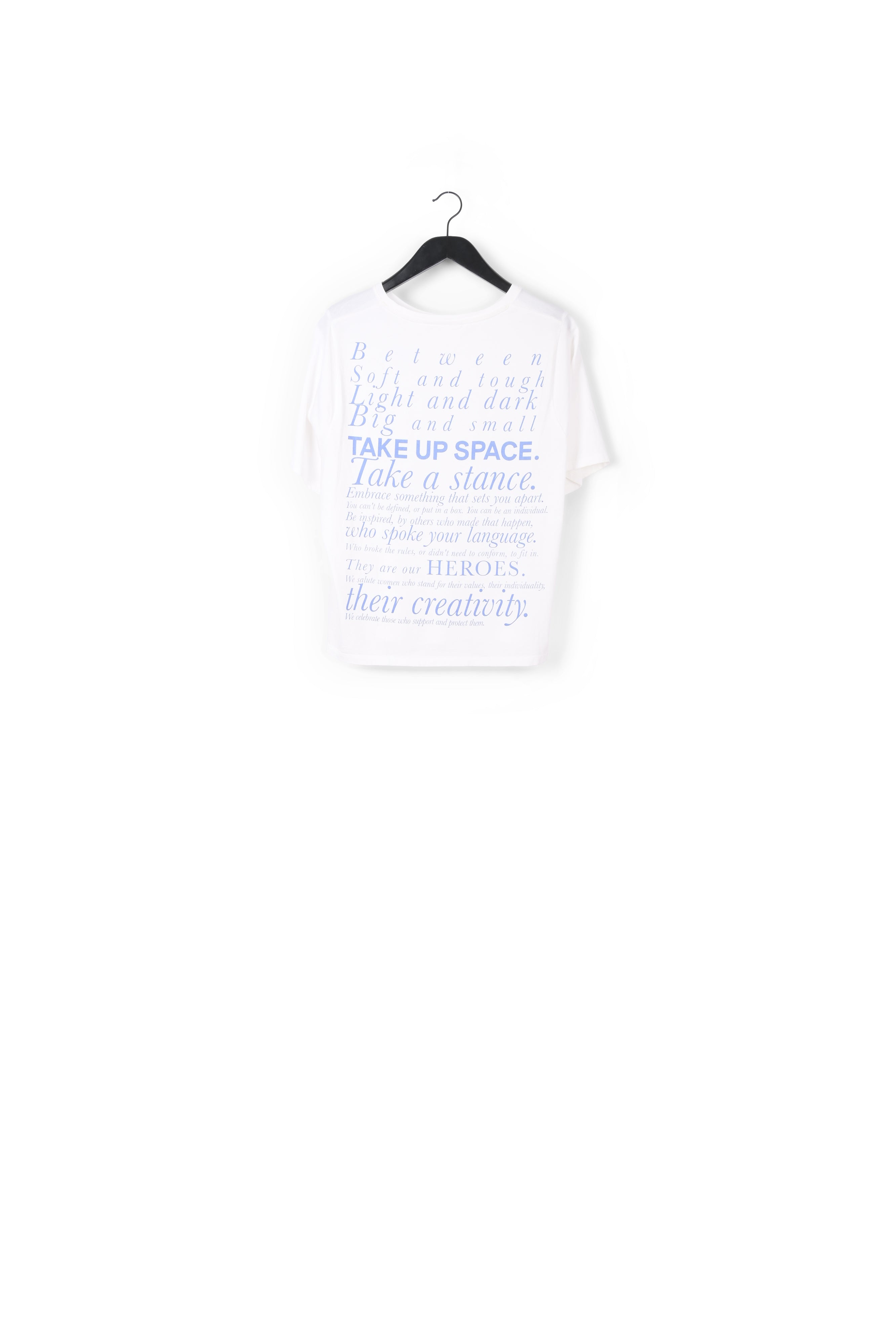 Fay Poem Blue T-shirt Fabienne chapot - second hand