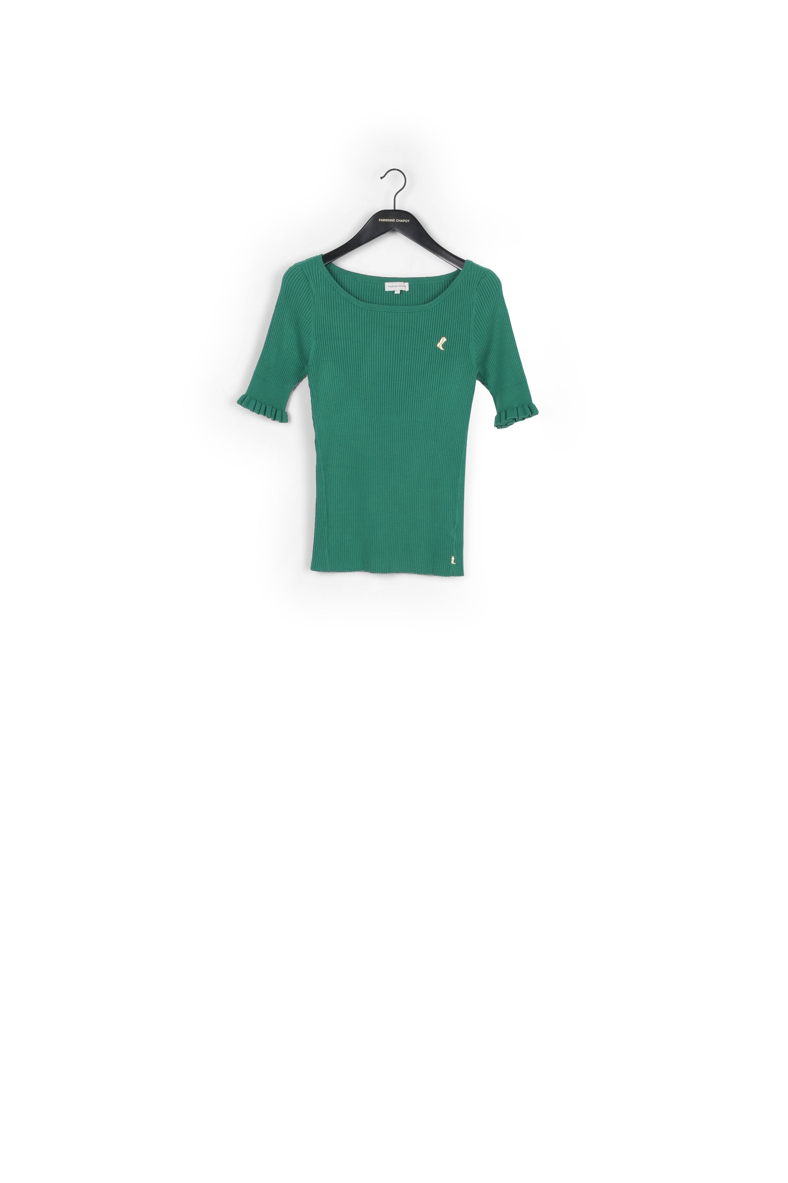 Sanne Short Sleeve Boatneck  Pullover Fabienne chapot - second hand