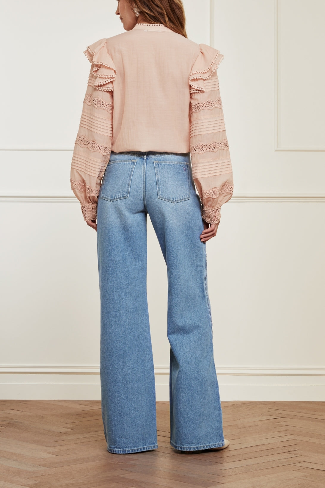 Thea Wide Leg Trousers Fabienne chapot - second hand