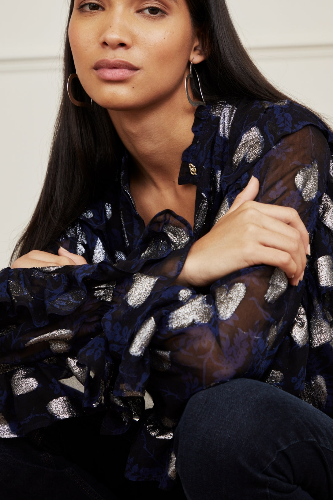 Josie Indi  Blouse Fabienne chapot - second hand