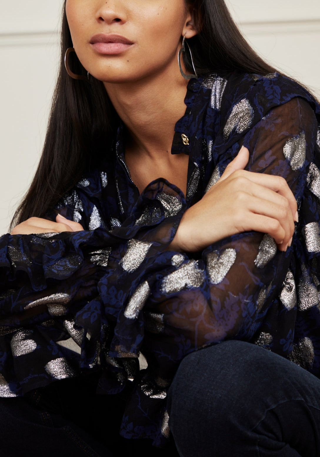 Josie Indi  Blouse Fabienne chapot - second hand