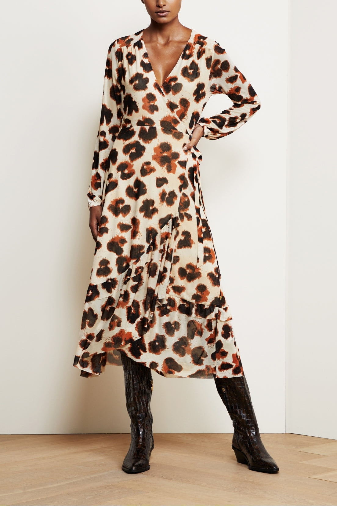 Natasja Frill Dress Fabienne chapot - second hand