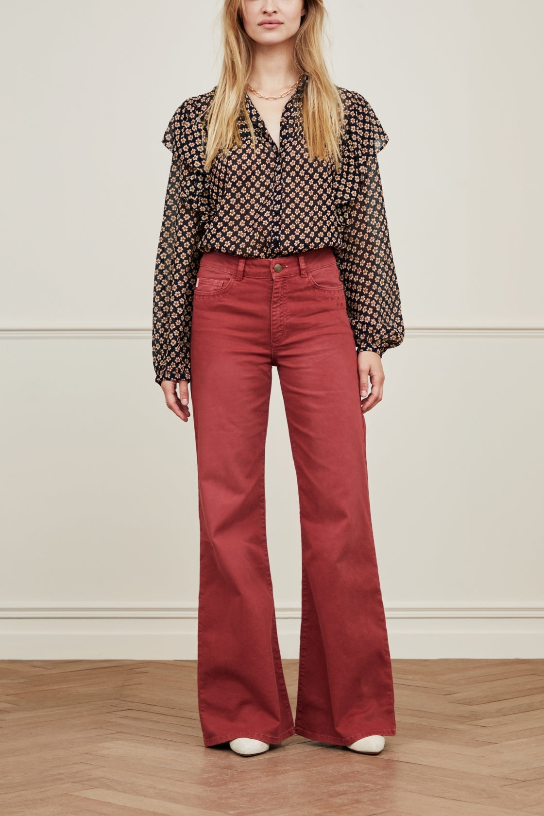 Bibi Long Sleeve Blouse Fabienne chapot - second hand