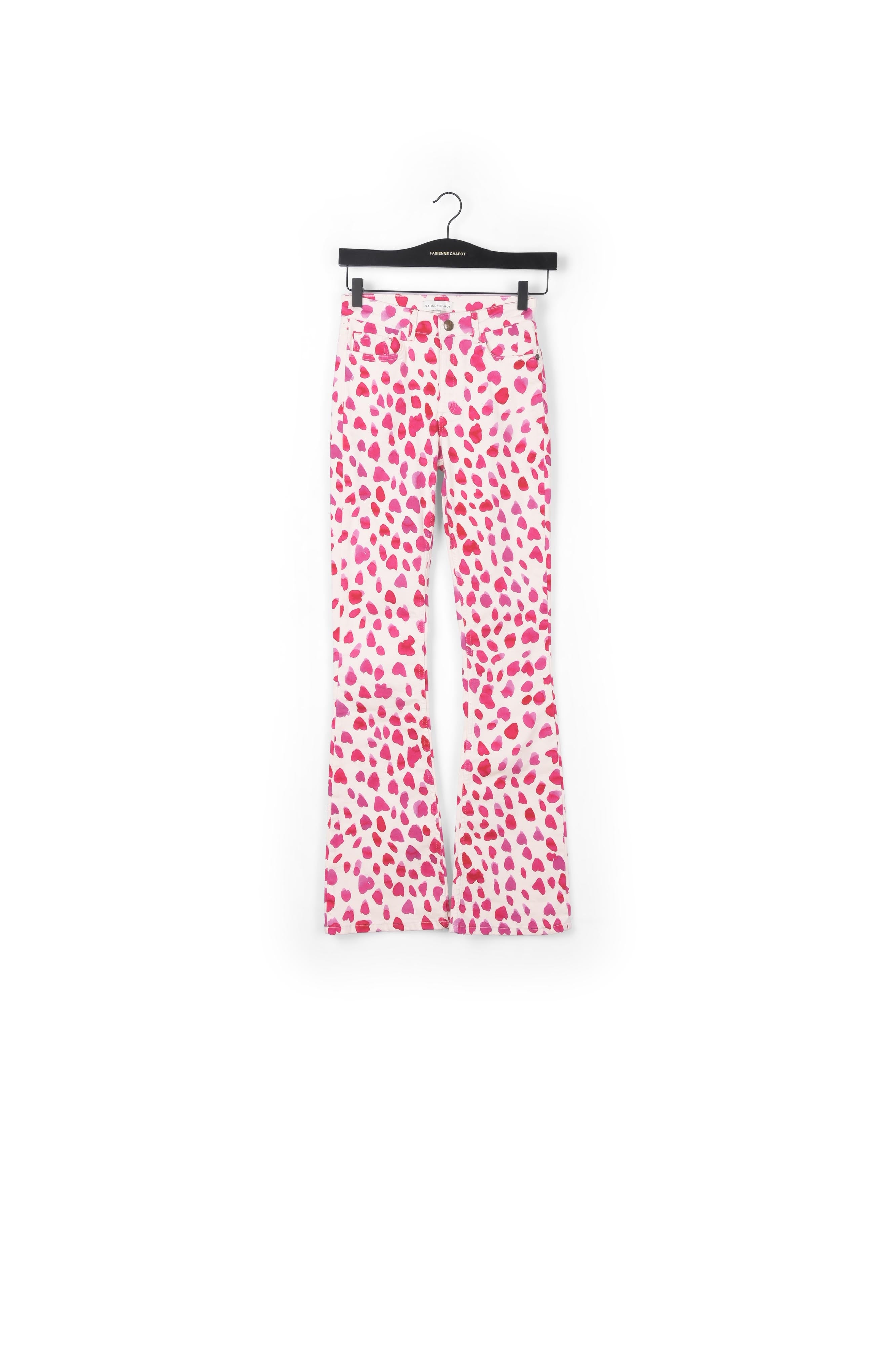 Eva Printed Flare Trousers Fabienne chapot - second hand