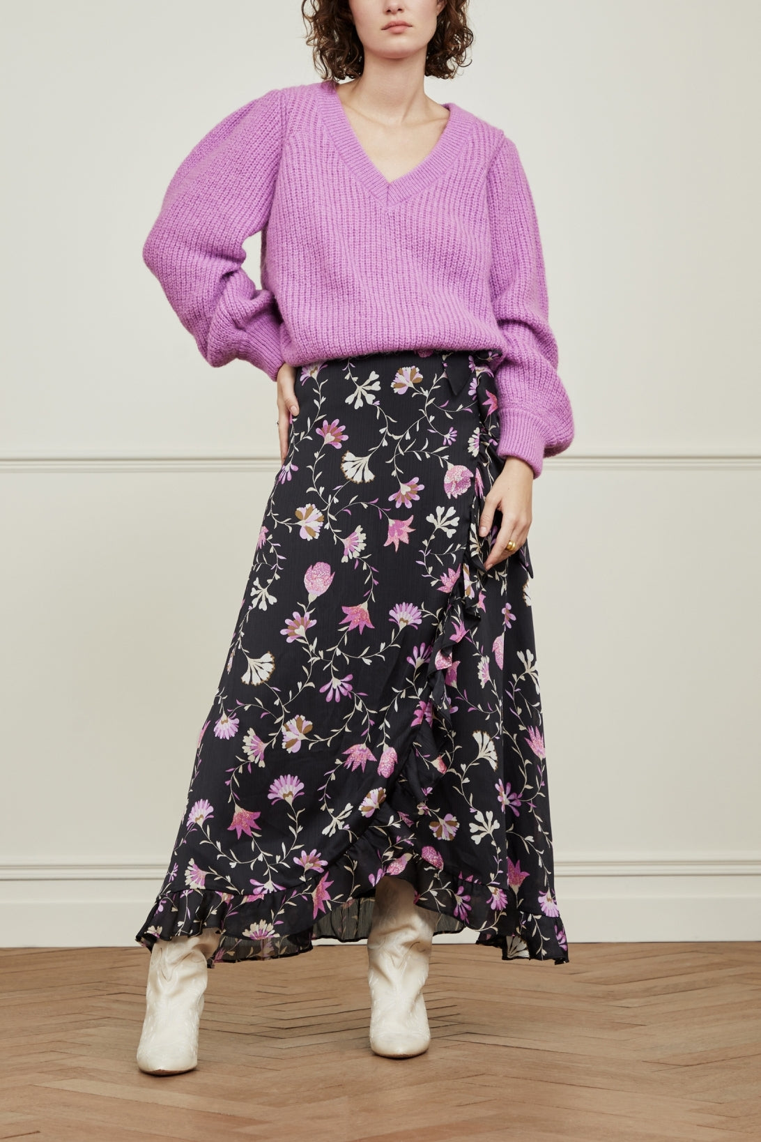 Starry V-Neck Pullover Fabienne chapot - second hand