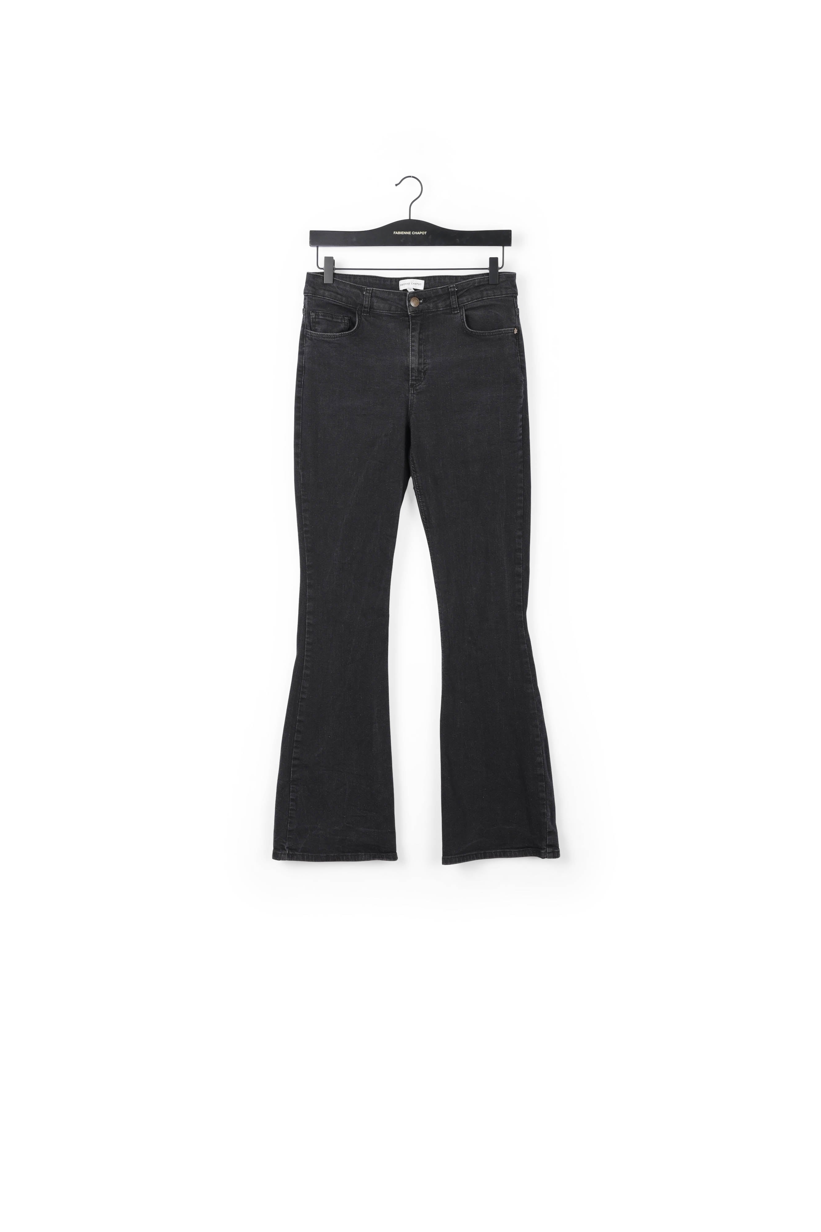 Eva Denim Flare Trousers Fabienne chapot - second hand