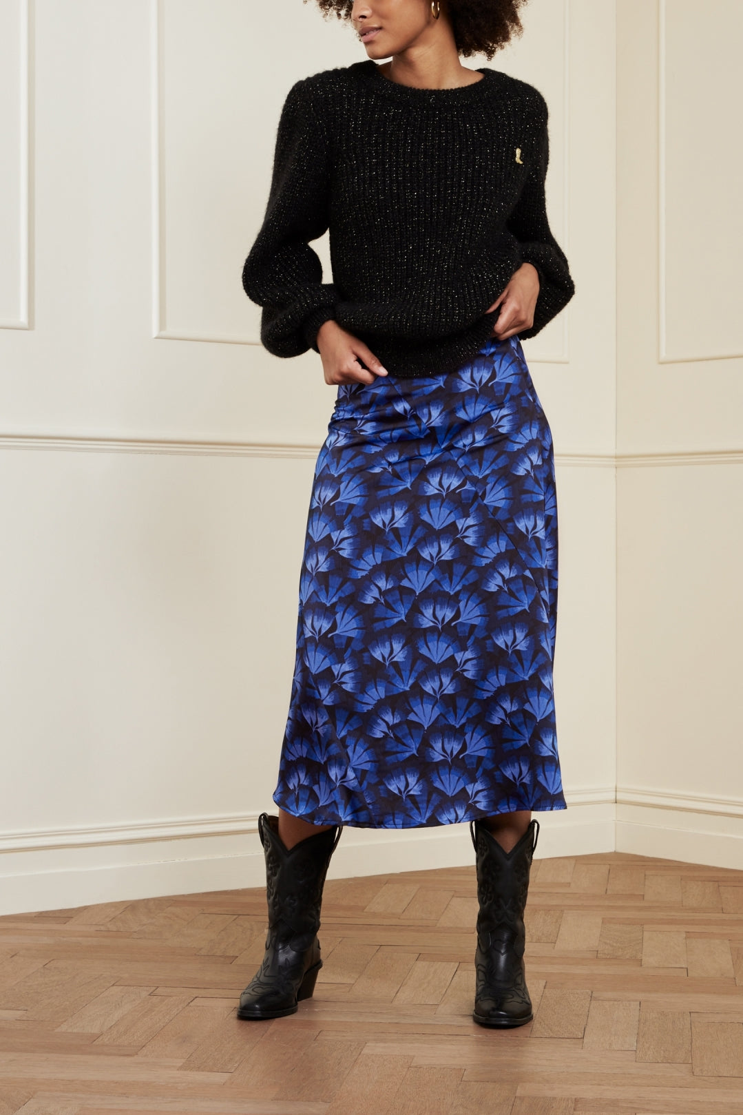 Starry Lurex Pullover Fabienne chapot - second hand