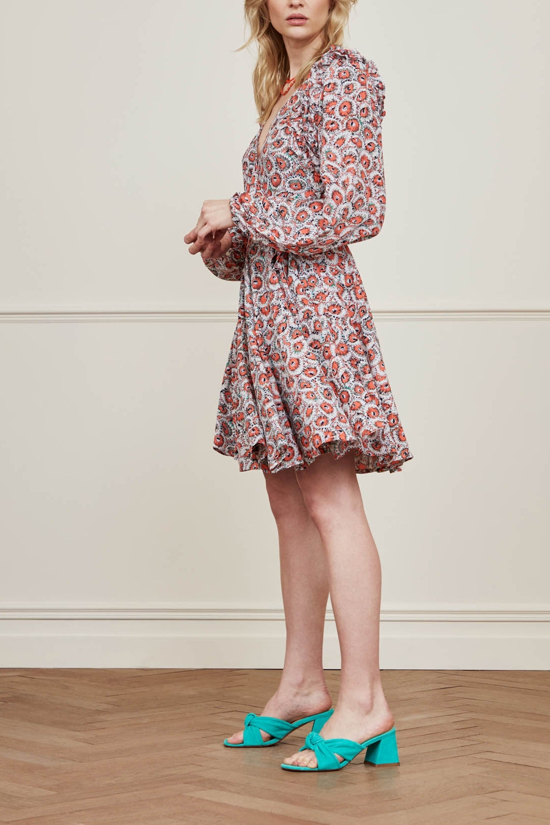 Azure Short Dress Fabienne chapot - second hand