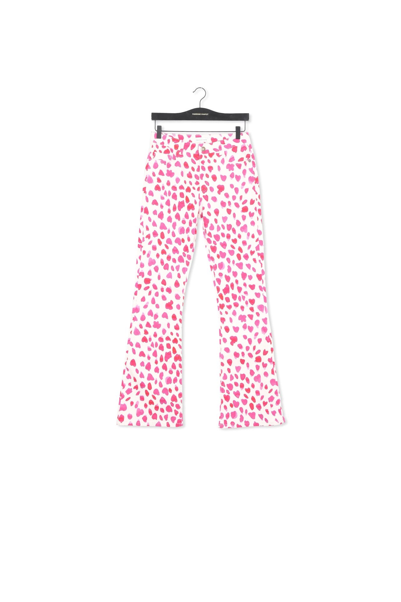Eva Printed Flare Trousers Fabienne chapot - second hand