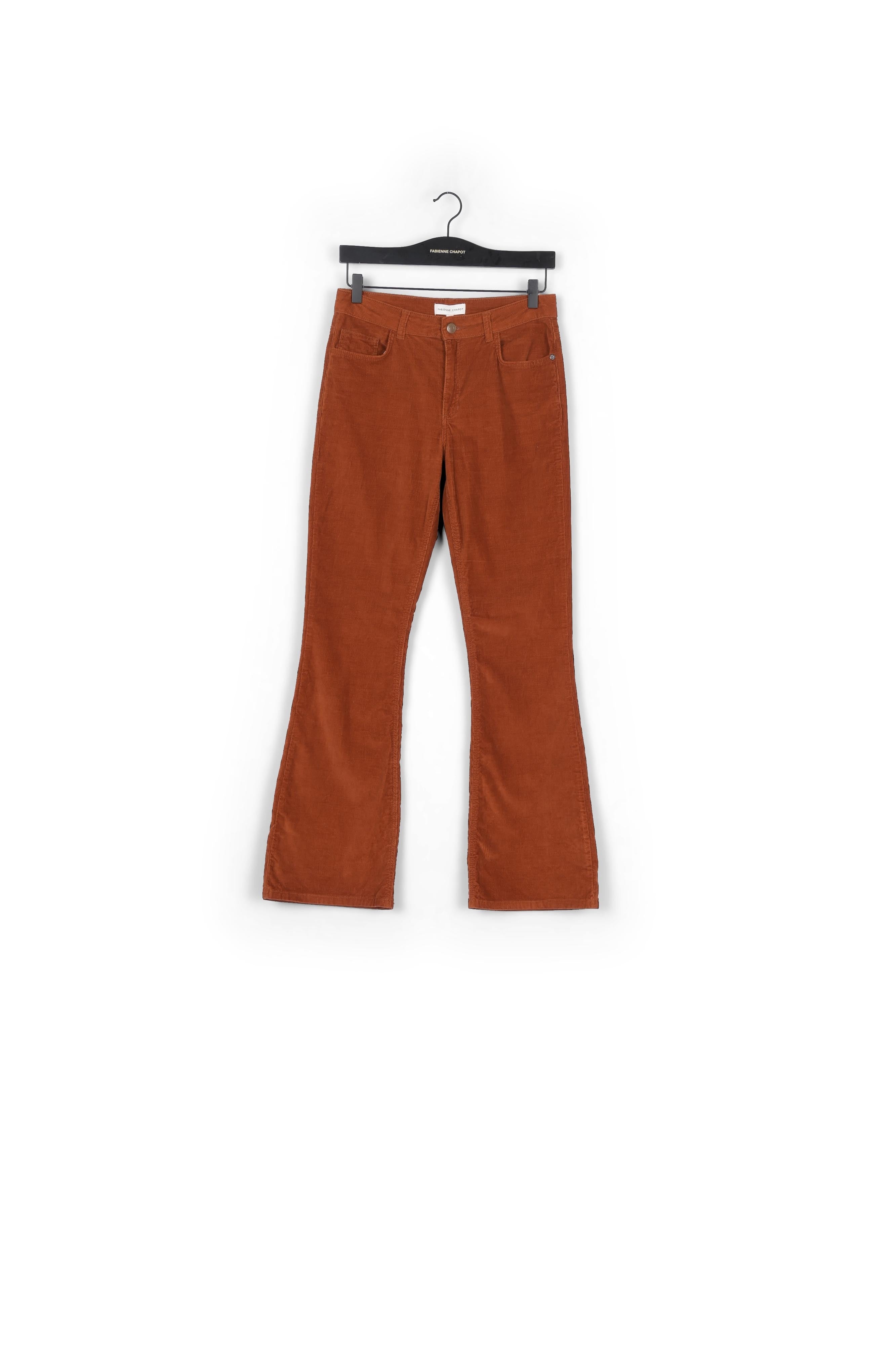Eva Corduroy Flare Trousers Fabienne chapot - second hand
