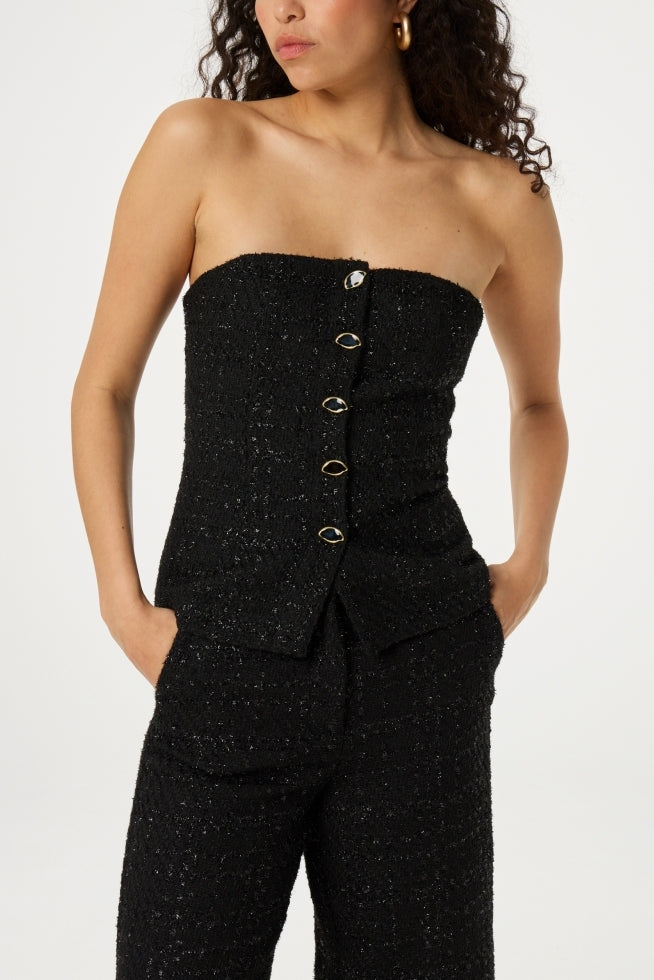 Twinnie Tweed Top Fabienne chapot - second hand