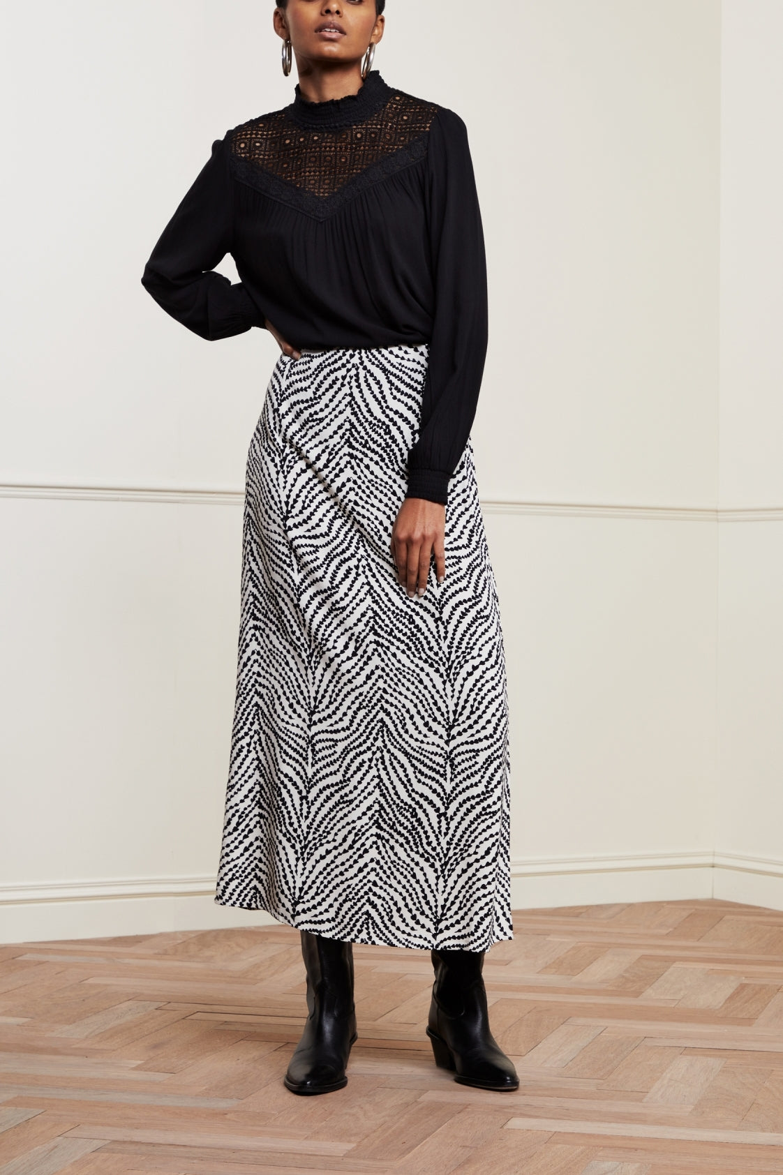 Laurie Skirt Fabienne chapot - second hand