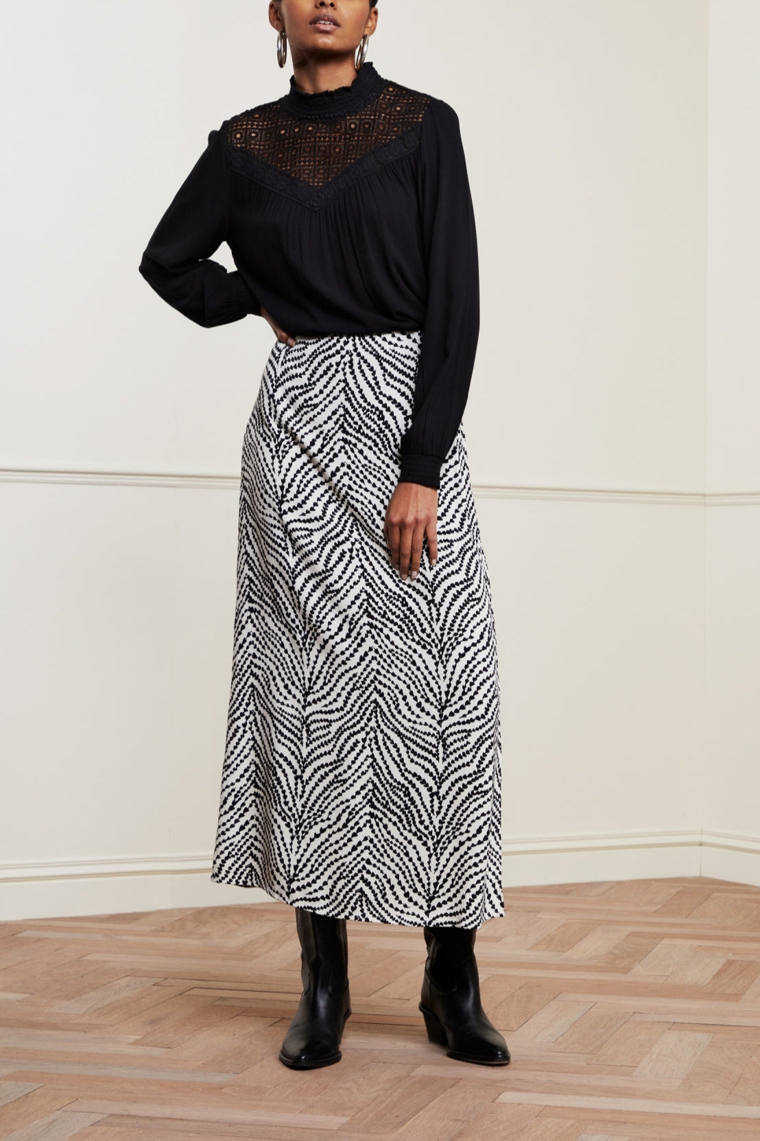 Laurie Skirt Fabienne chapot - second hand