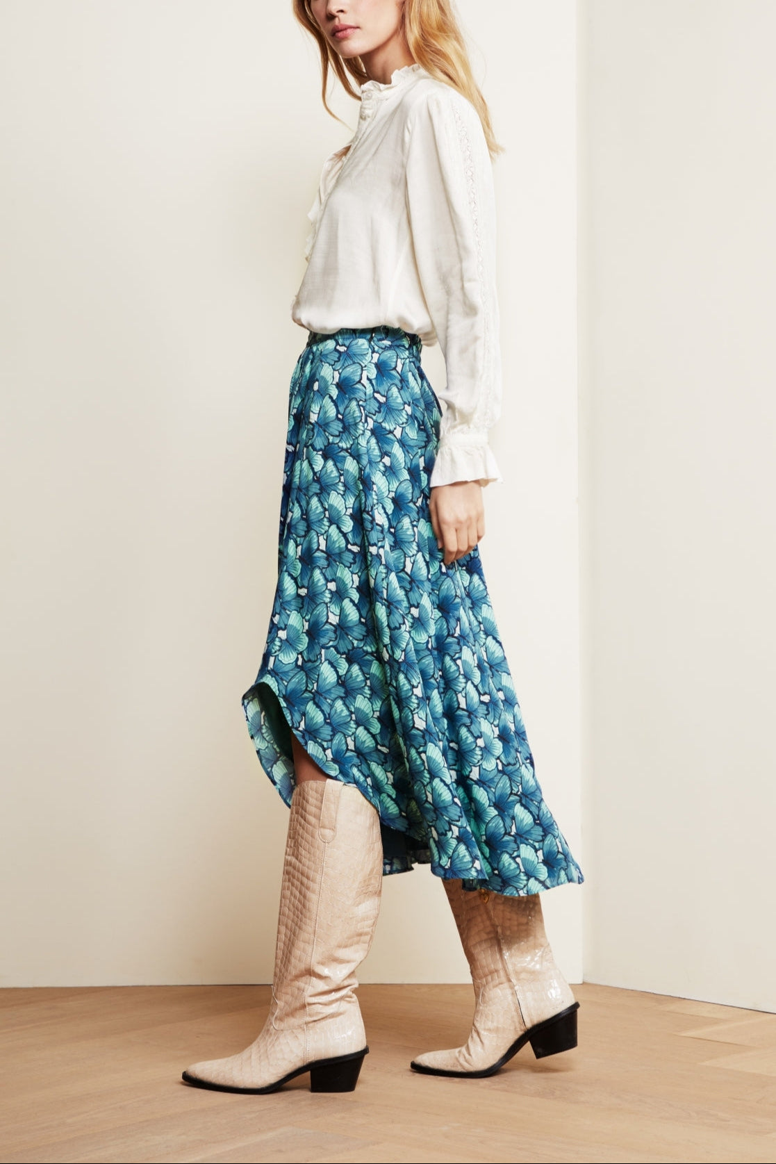 Georgetta Skirt Fabienne chapot - second hand