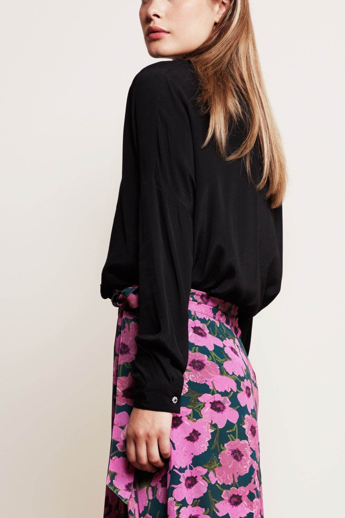 Sia Solid Blouse Fabienne chapot - second hand